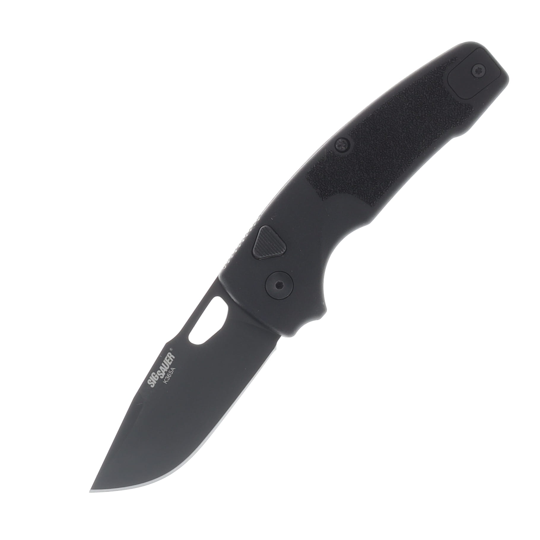 Hogue Sig Sauer K365A Automatic Knife Nitron Black Cerakote Magnacut/Black Polymer AUHG16330 View 1