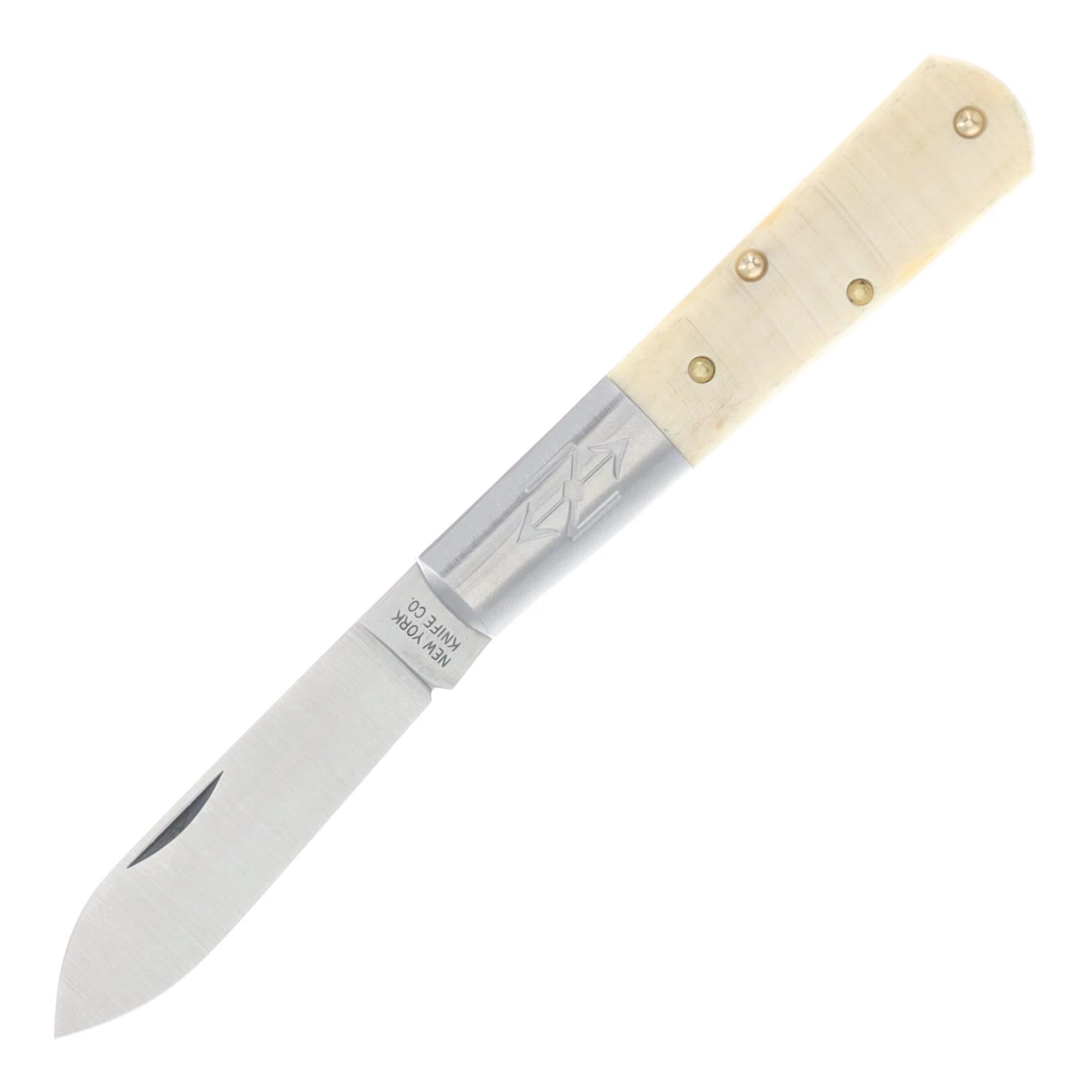 New York Knife Co. Barlow Sawcut Shin Bone  Handel 1-Bld. (1-of-50) NYK1506-NSC View 1