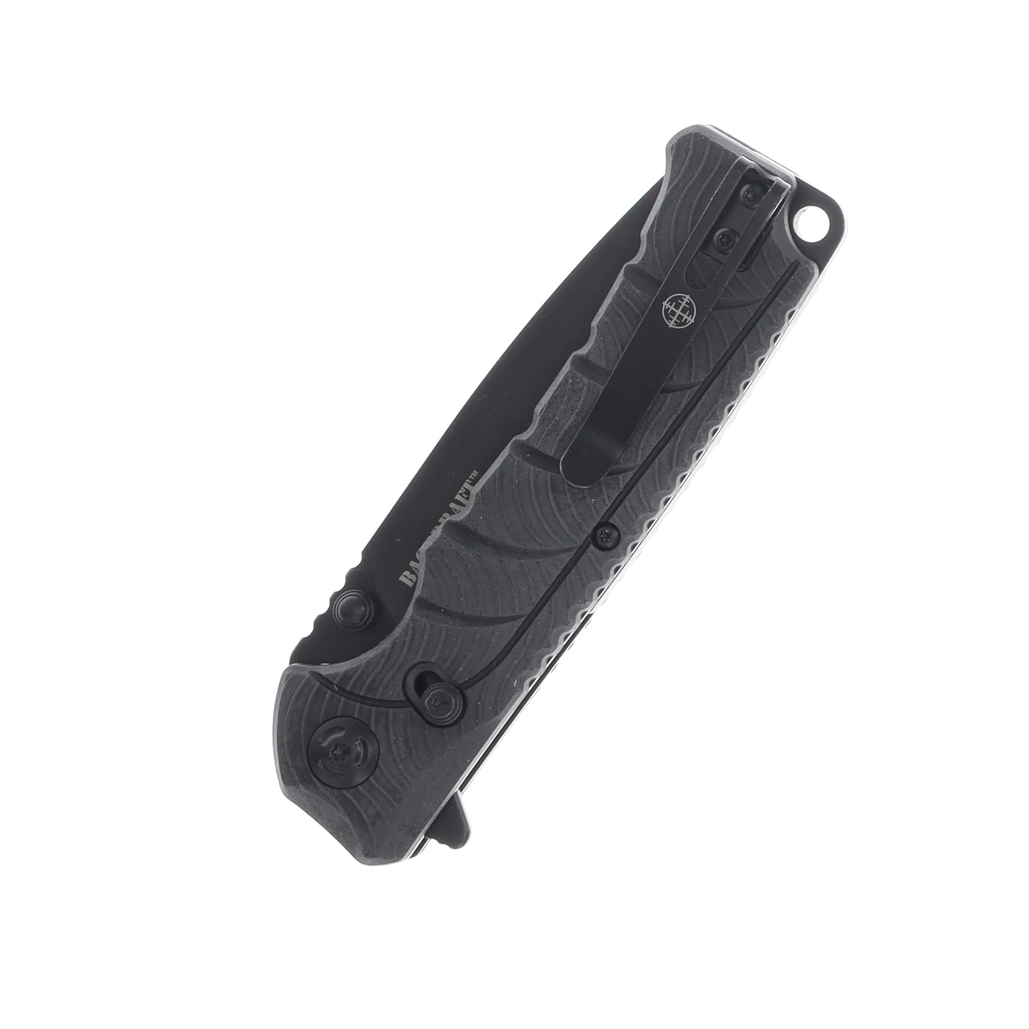 Elite Tactical The Backdraft Crossbar Lock Folding Knife Blackout MCETFDR011BK View 4