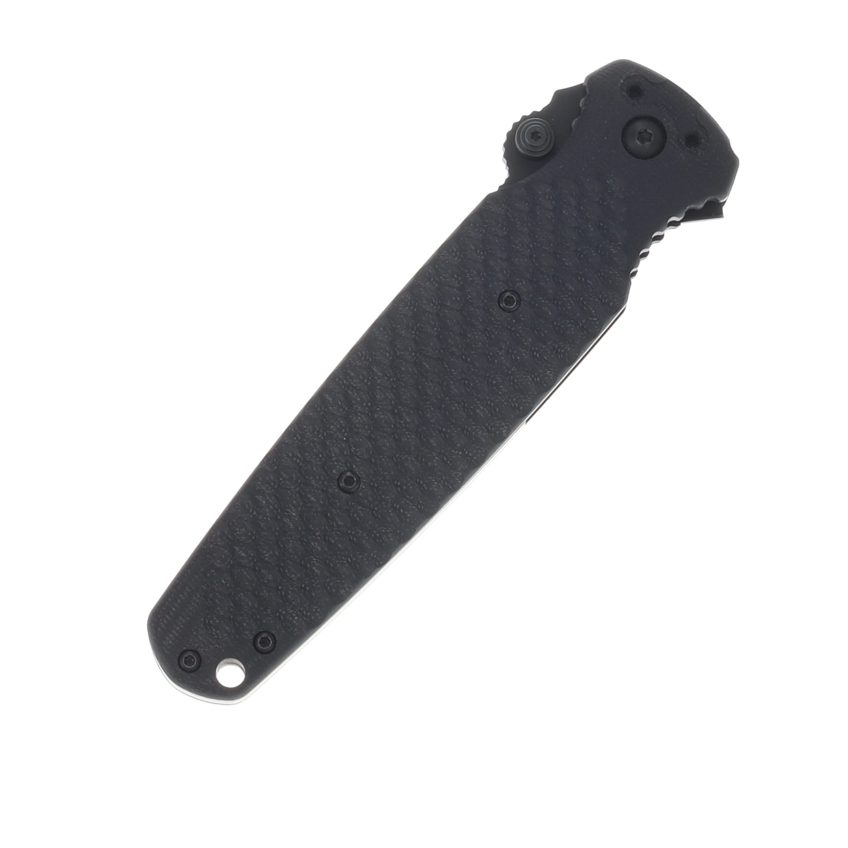 Hardcore Hardware Covert Folder/Black G-10/ S35VN Spear Point Black PVD Blade COVERT01BLKBLK View 5