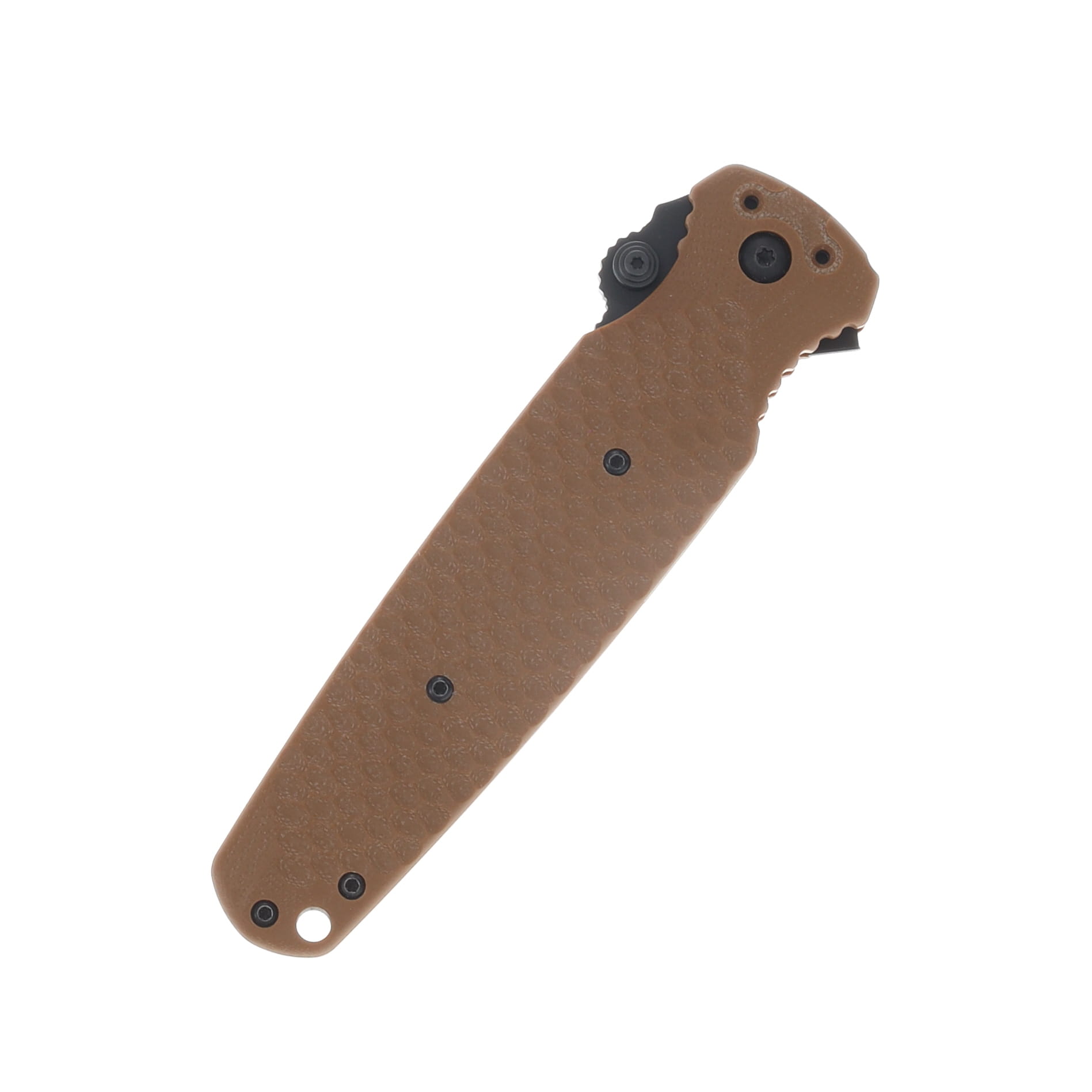 Hardcore Hardware Covert Folder/Dark Earth G-10/ S35VN Spear Point Black PVD Blade COVERT01DEBLK View 5