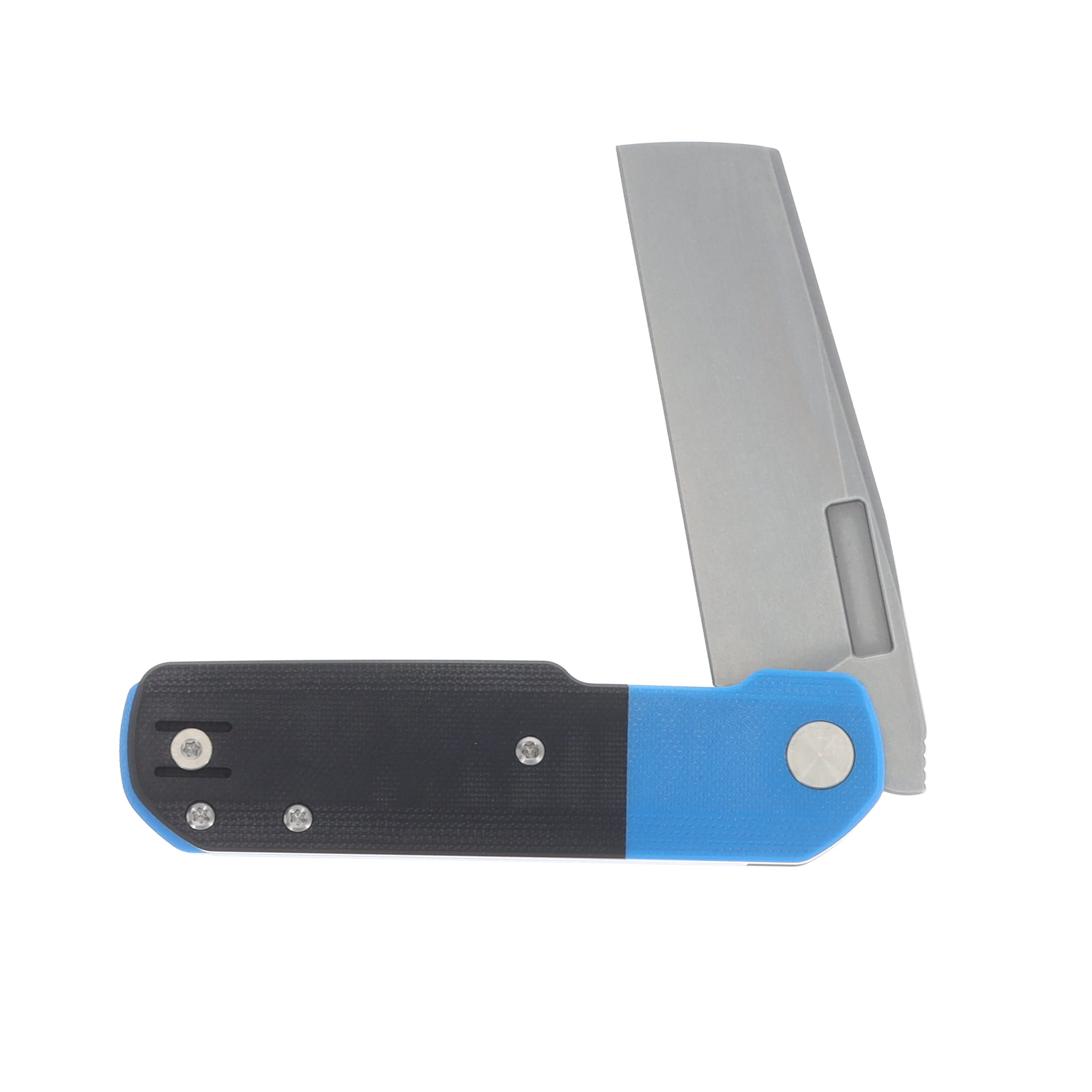 Vero Engineering Avid 2 Folding Knife Stonewash S45VN/Blue and Black G-10 VEROAVID2SWBLBK View 3