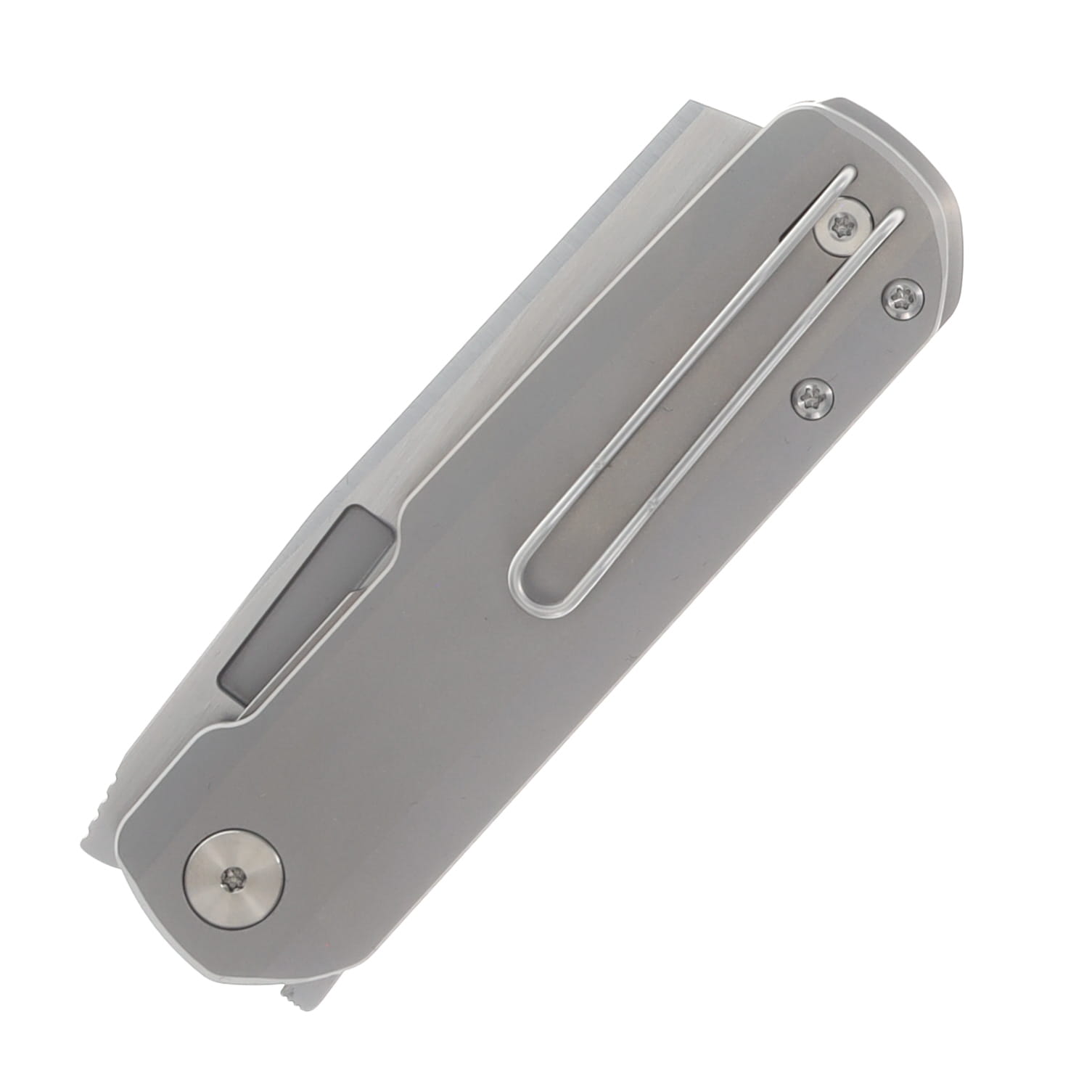 Vero Engineering Avid 2 Folding Knife Hand Satin S45VN/Titanium VEROAVID2HSTI View 5