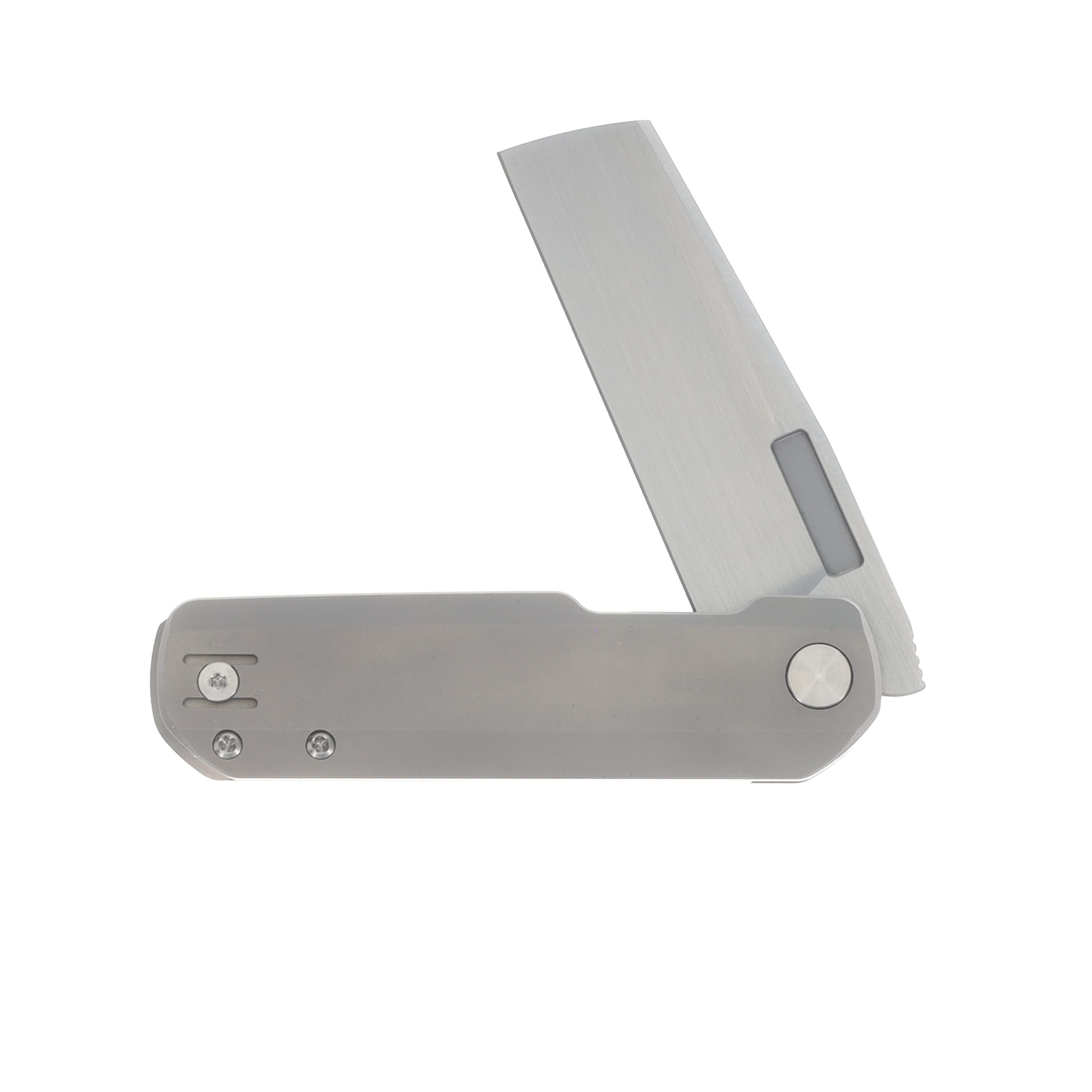 Vero Engineering Avid 2 Folding Knife Hand Satin S45VN/Titanium VEROAVID2HSTI View 4