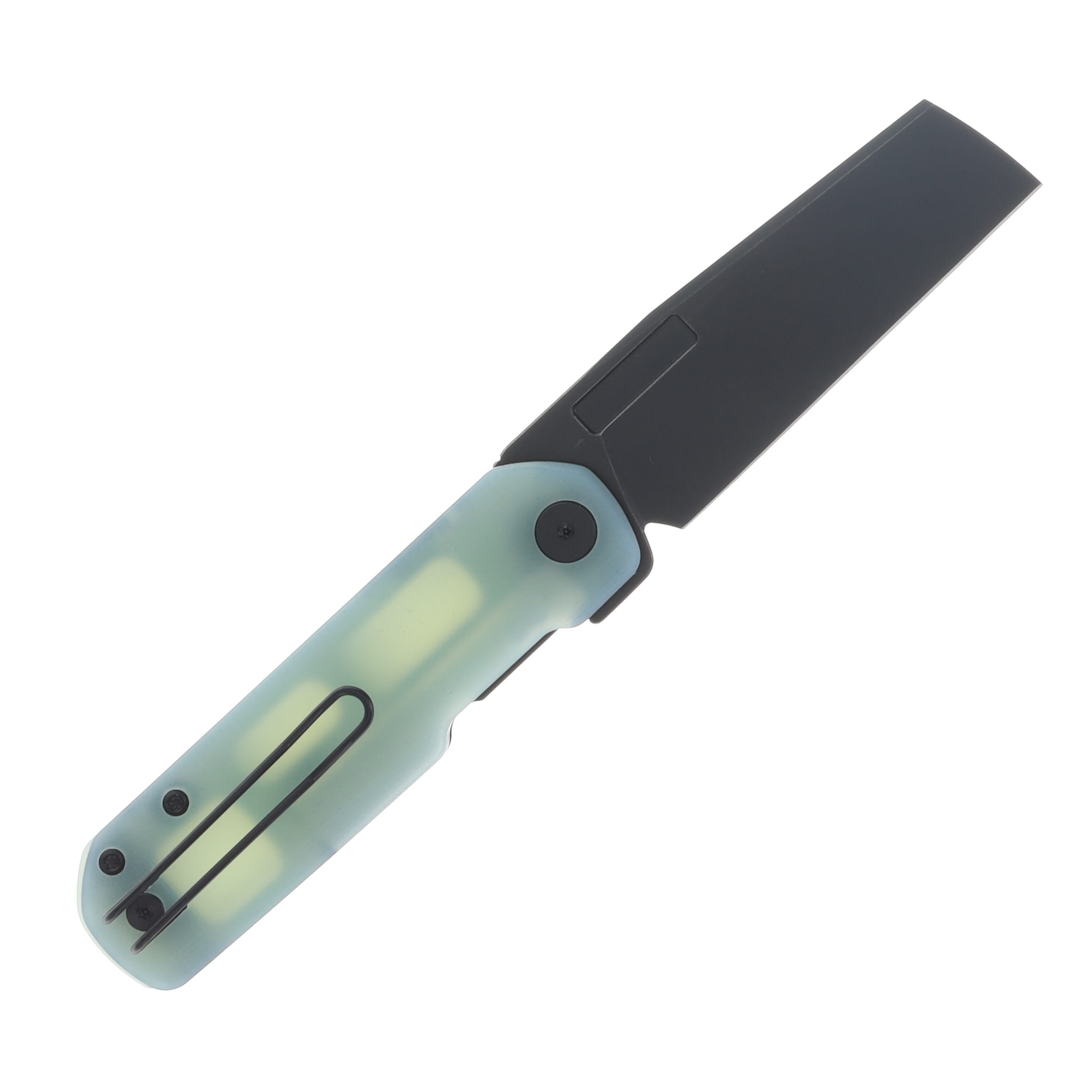 Vero Engineering Avid 2 Folding Knife Blackwash S45VN/Jade Green G-10 VEROAVID2BWJD View 2