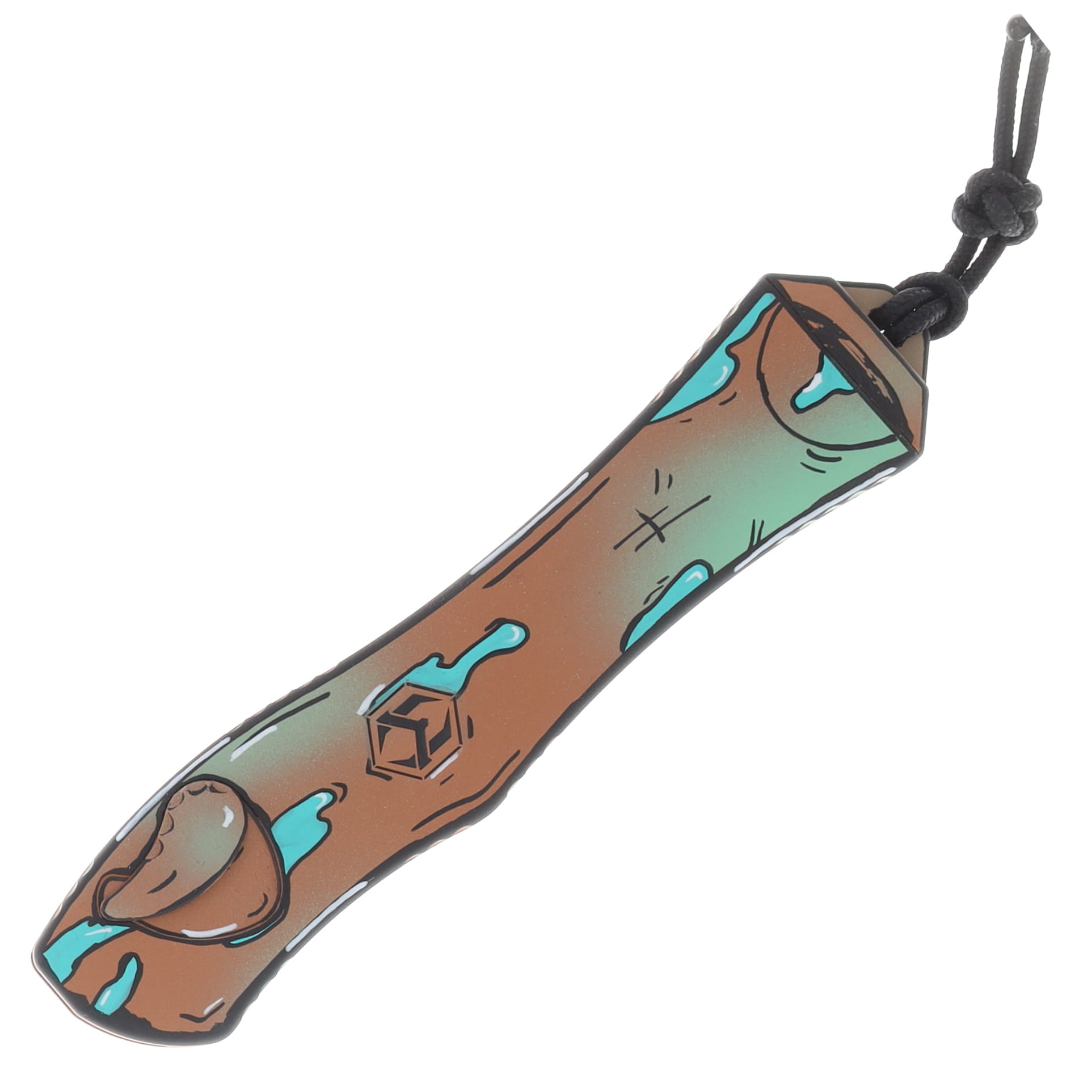 Heretic Hydra V4 Recurve OTF Auto Cel Shade Shipwreck H408-CS-SHIP View 3