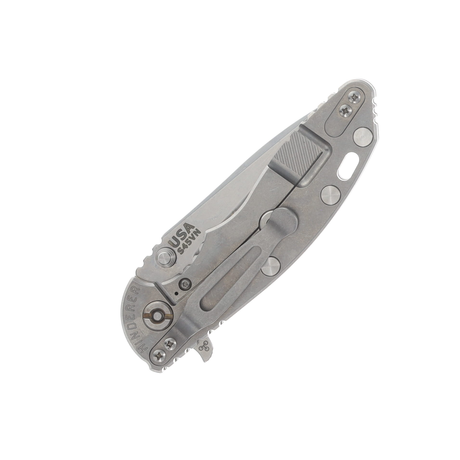 Hinderer XM-18 3.25in Tri-Way Folding Knife SW OD Green G-10 S45VN Spear Point Blade KXM325SPESWOD View 5