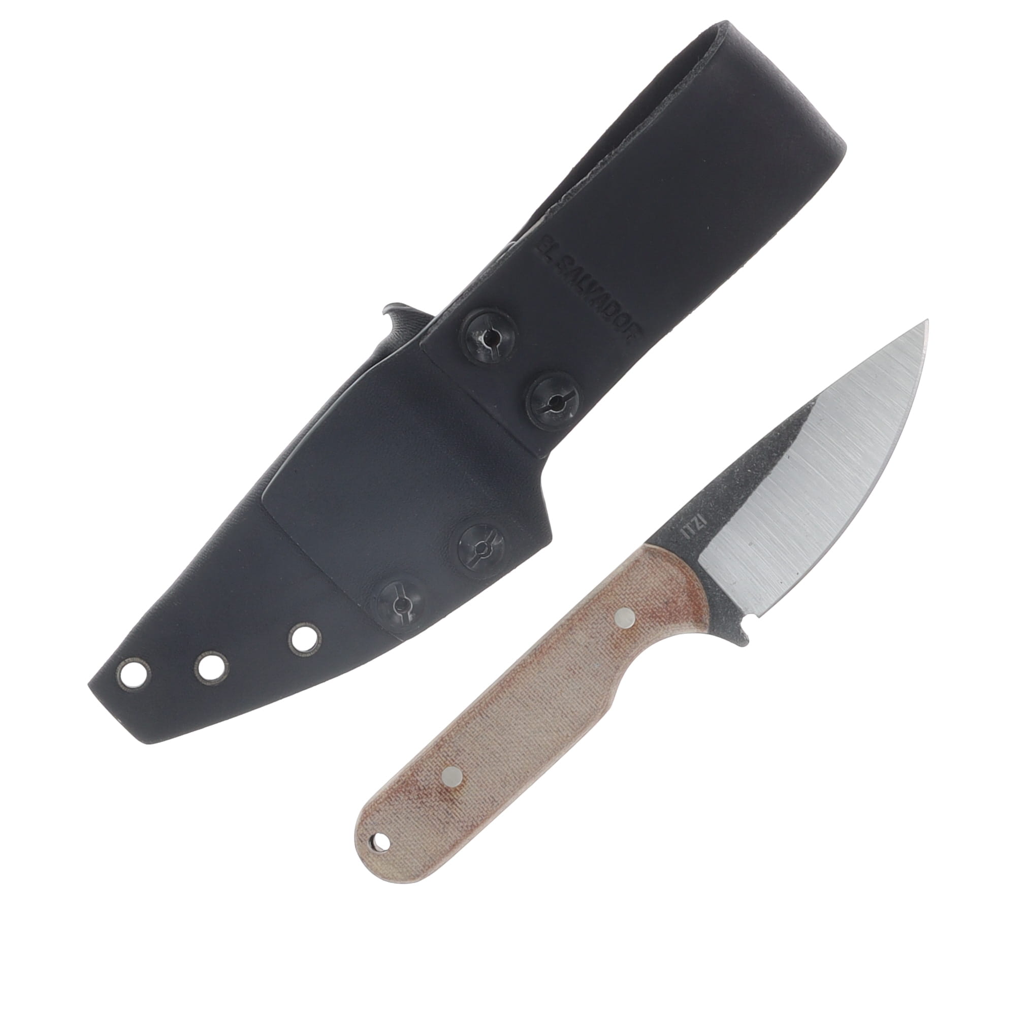 Condor Itzi Fixed Blade Knife 14C28N/Brown Micarta CTK60740 View 2