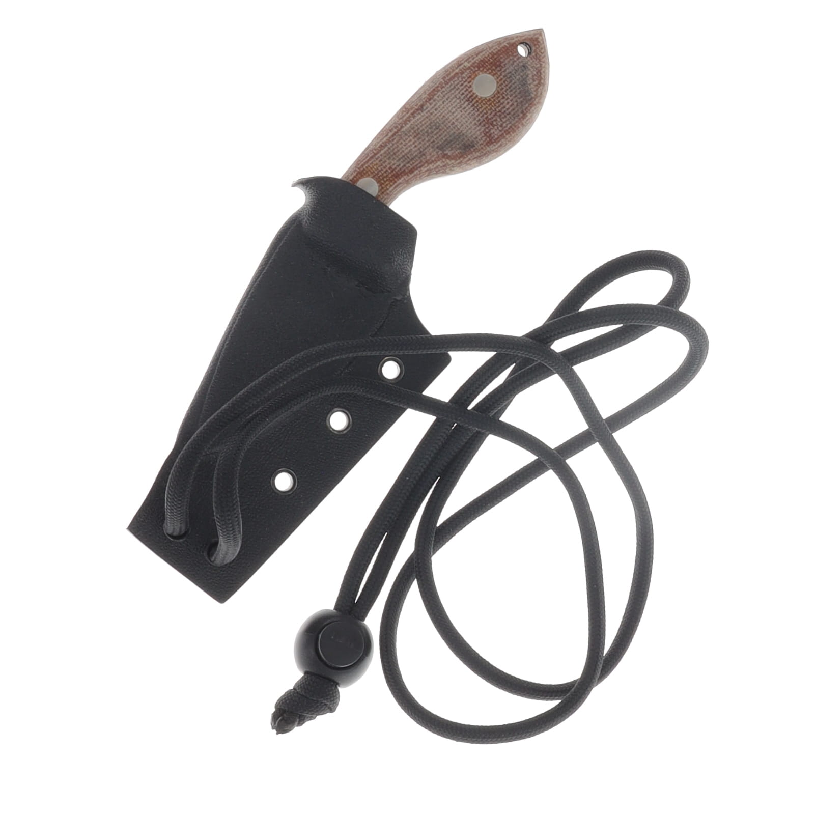 Condor Tool & Knife Sapito Fixed Blade Knife 14C28N Natural Micarta Kydex Paracord Sheath CTK60741 View 6