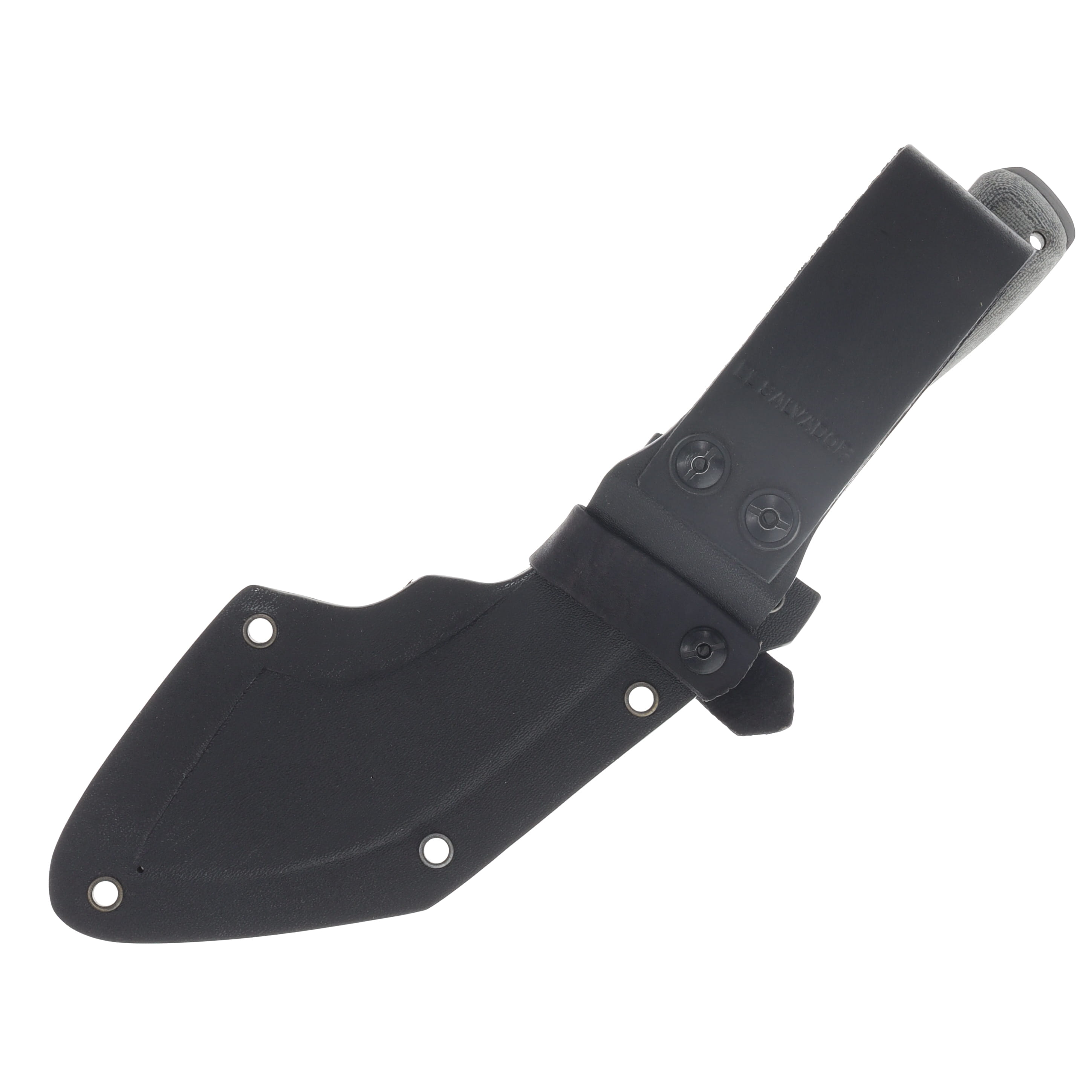 Condor K-Night Panabasito Fixed Blade Knife Blasted Satin 1075/ Gray Micarta CTK61757 View 7
