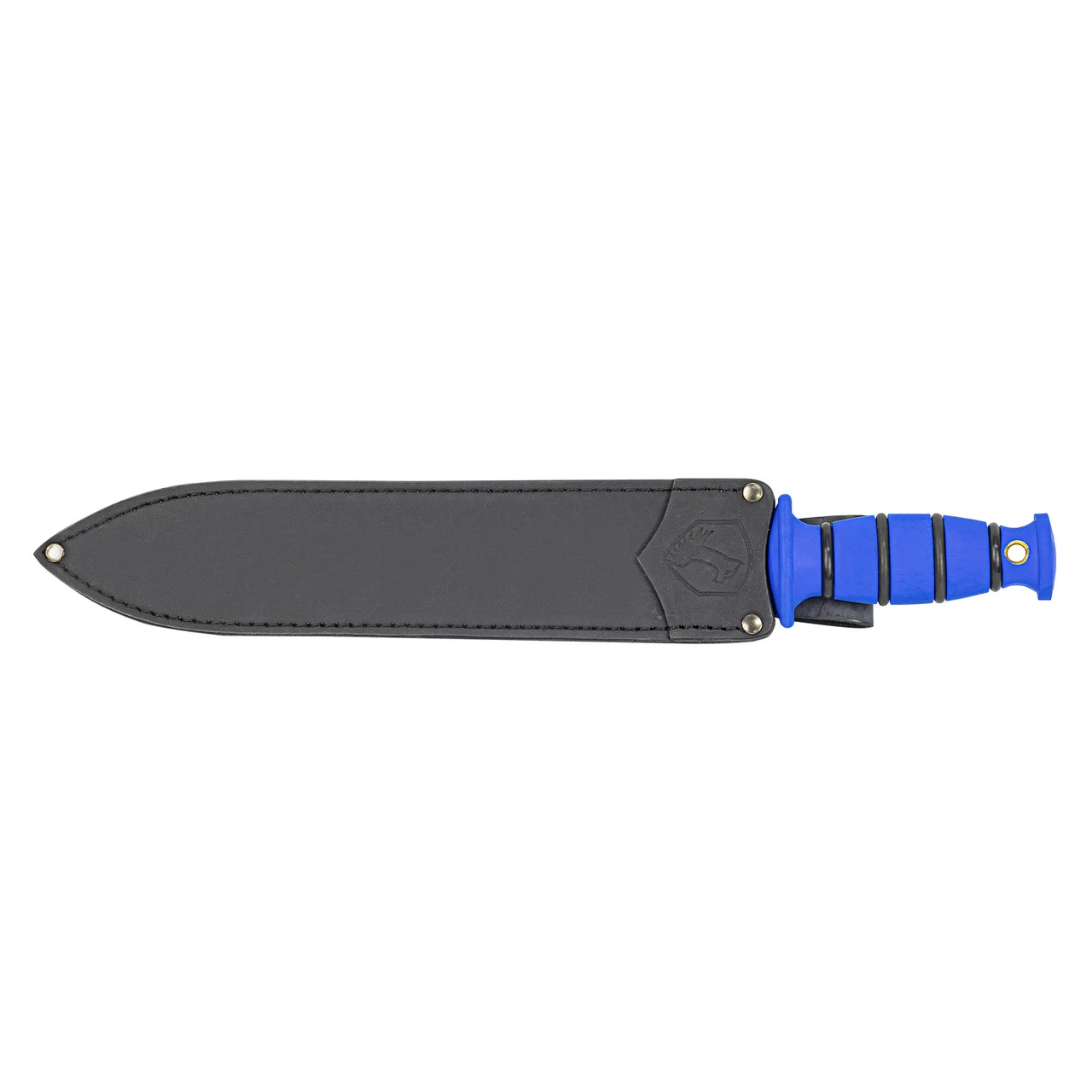 Condor Combat Machete Blue-Black TPE Handle 1075 High Carbon Steel Blade CTK60204 View 2