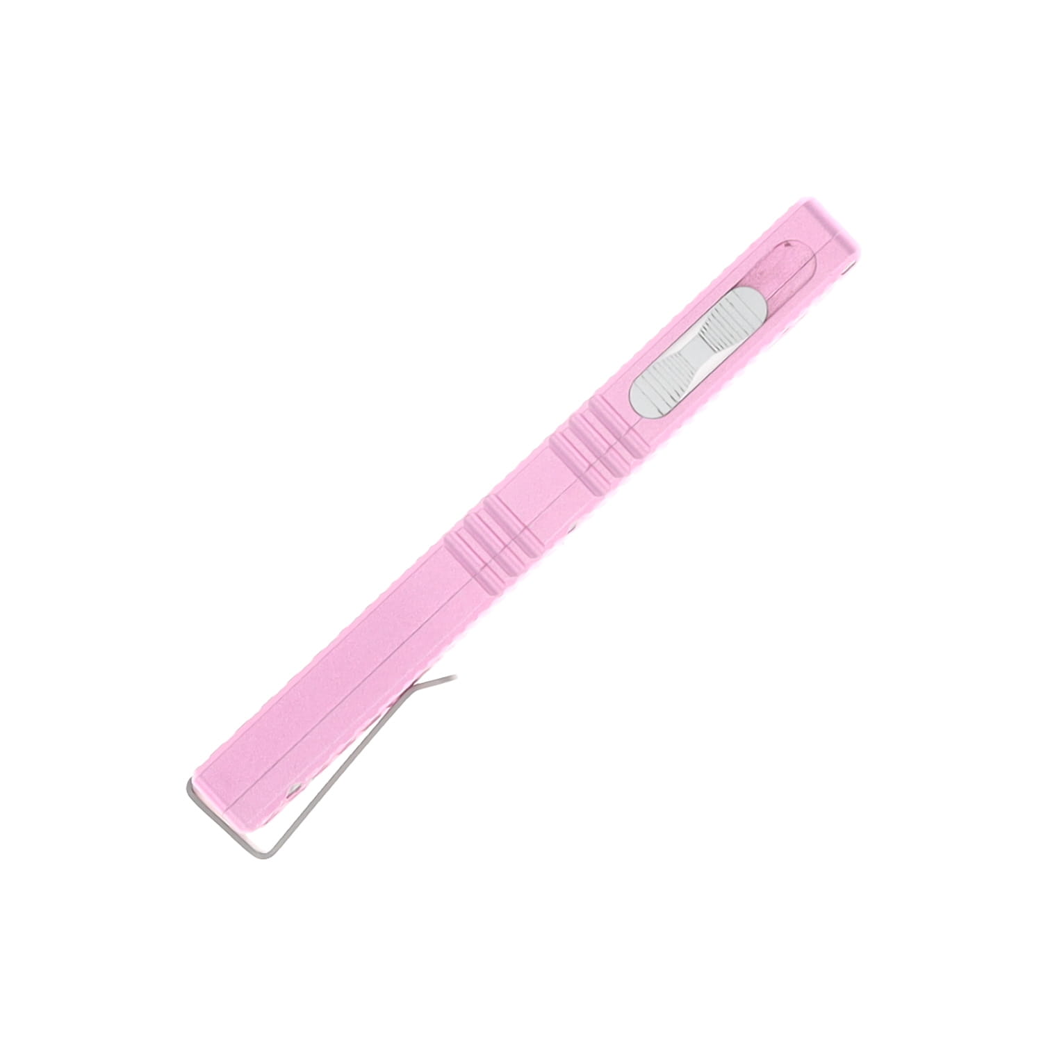 Ocaso Knives OTF Auto Lucent Large Pink Diamond Handle M390 Harpoon Blade 18LLP View 4