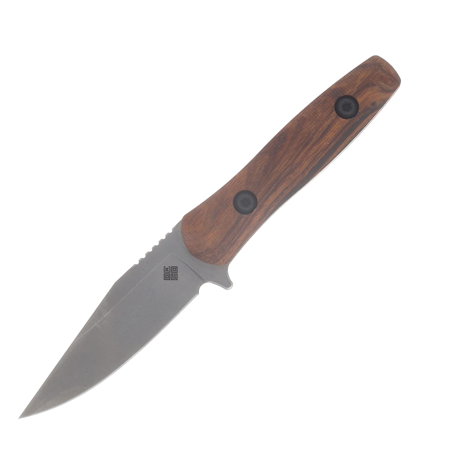 Ocaso Knives Toor Collab Sevra Fixed Blade Knife Stonewash Magnacut -Ironwood 70TBR View 3