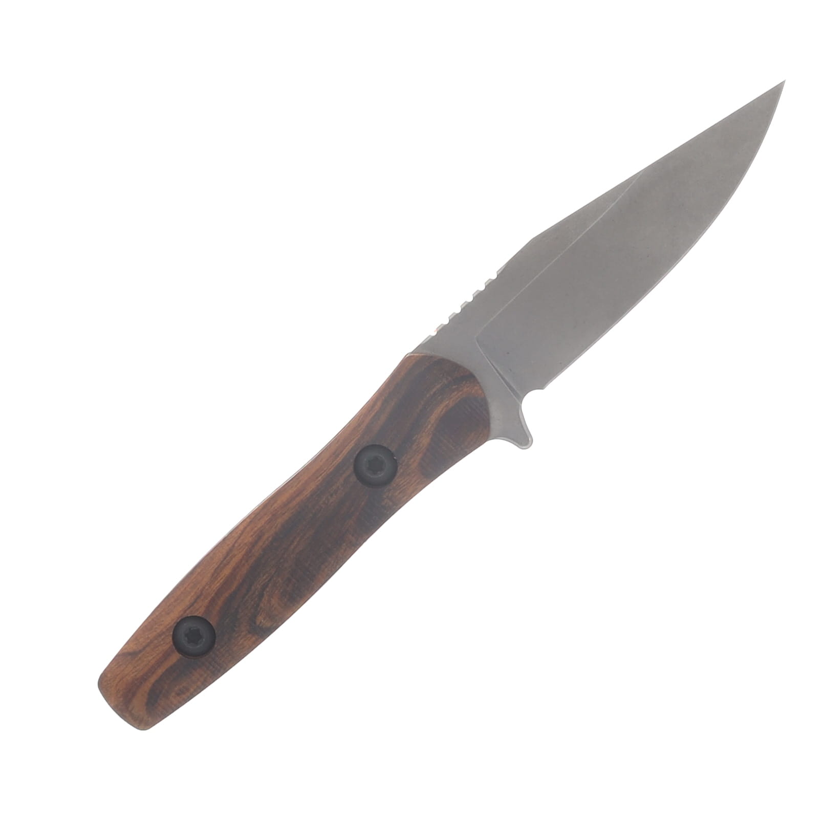 Ocaso Knives Toor Collab Sevra Fixed Blade Knife Stonewash Magnacut -Ironwood 70TBR View 4