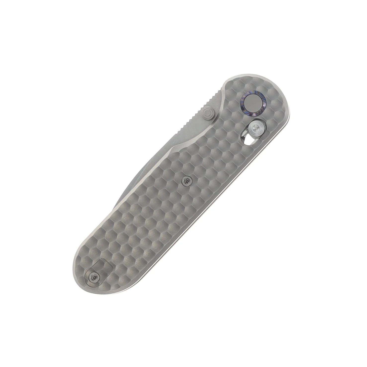 GEO Knife Ethereal Cutter Stonewash 3in Plain Stonewash Drop Point GEO2402A View 5