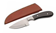 Creg Skinner Fixed Knife Black ABS Handle 3in Stainless Steel Blade W/Sheath 203546 View 1