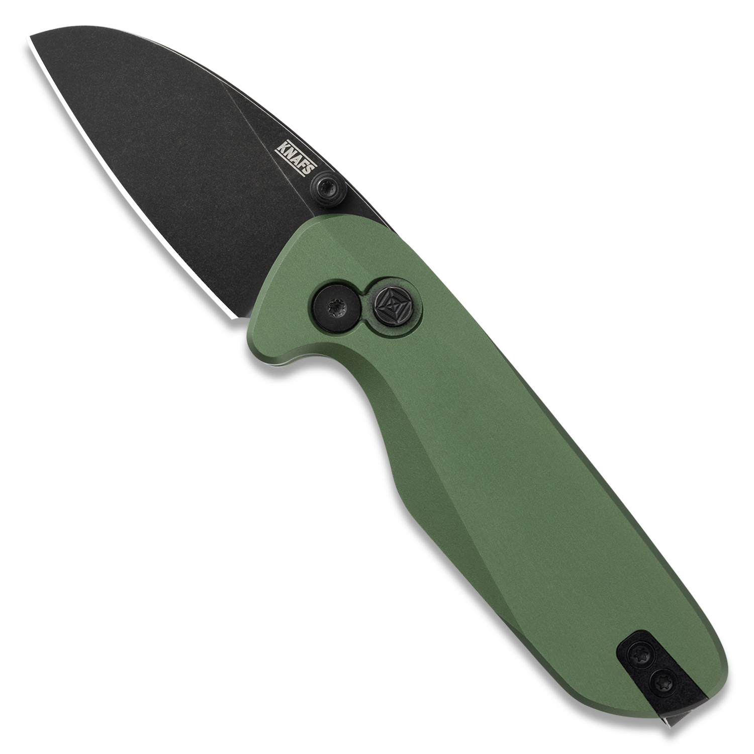 Knafs The O.C.T. Folding Knife 14C28N/Green Aluminum KNAFS00576 View 1