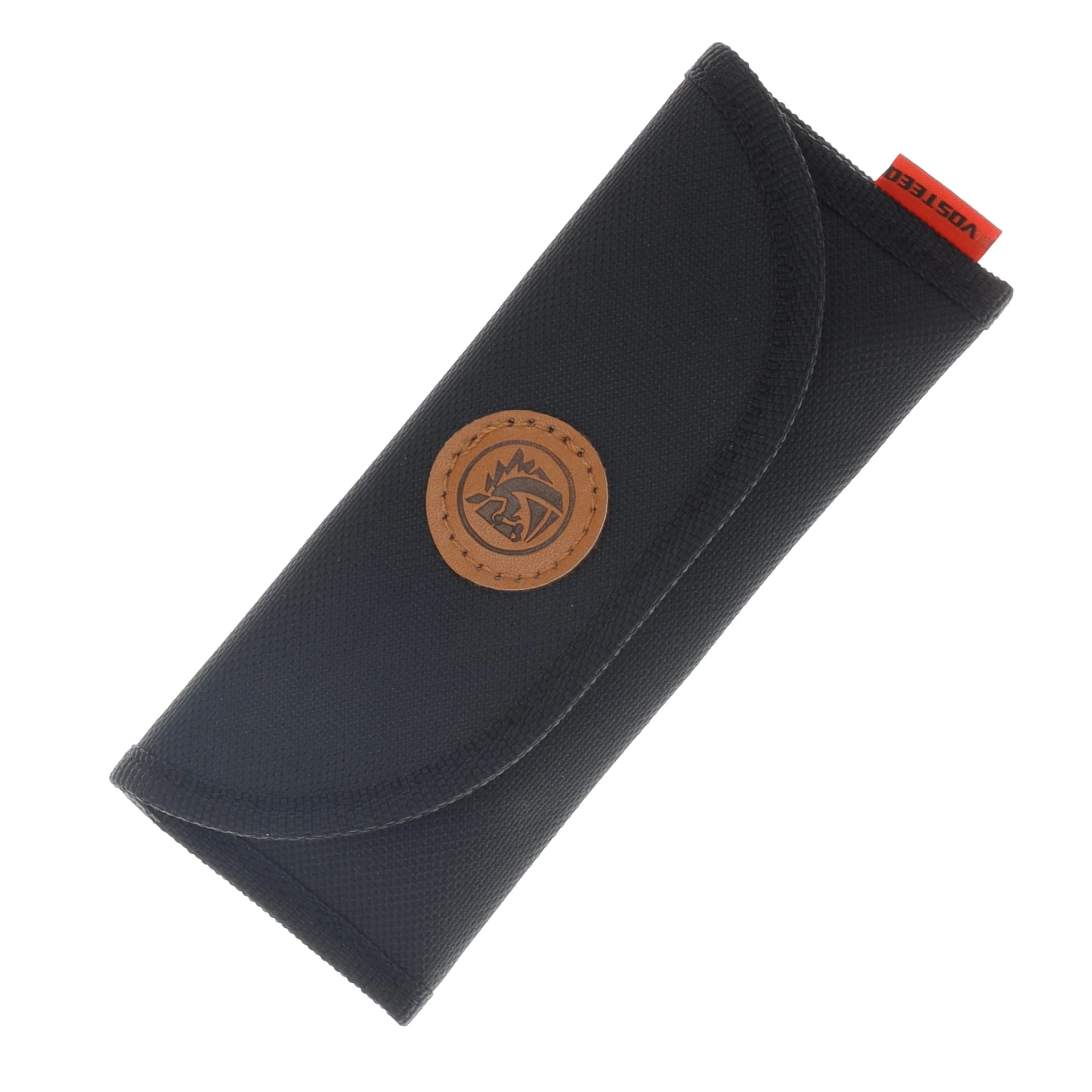 Vosteed Raccoon Folding Knife Top Linerlock Copper Dune 14C28N Bowie/White G-10 A2925 View 8