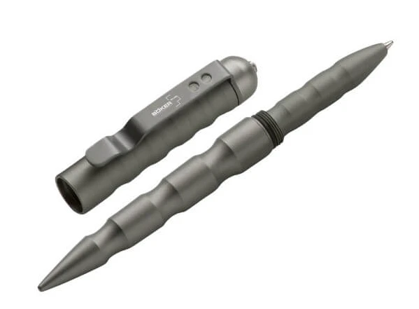 Boker Plus MPP Tactical Pen Grey View 1