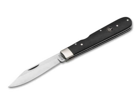 Boker Solingen 1906 Lockback Folding Knife Satin 440C/Ebony BK113024 View 1