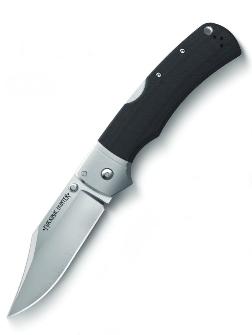 Cold Steel Mackinac Hunter Folding Knife Black Micarta Handle AUS 10A Steel Blade CS-CS-FL-36MAK View 1