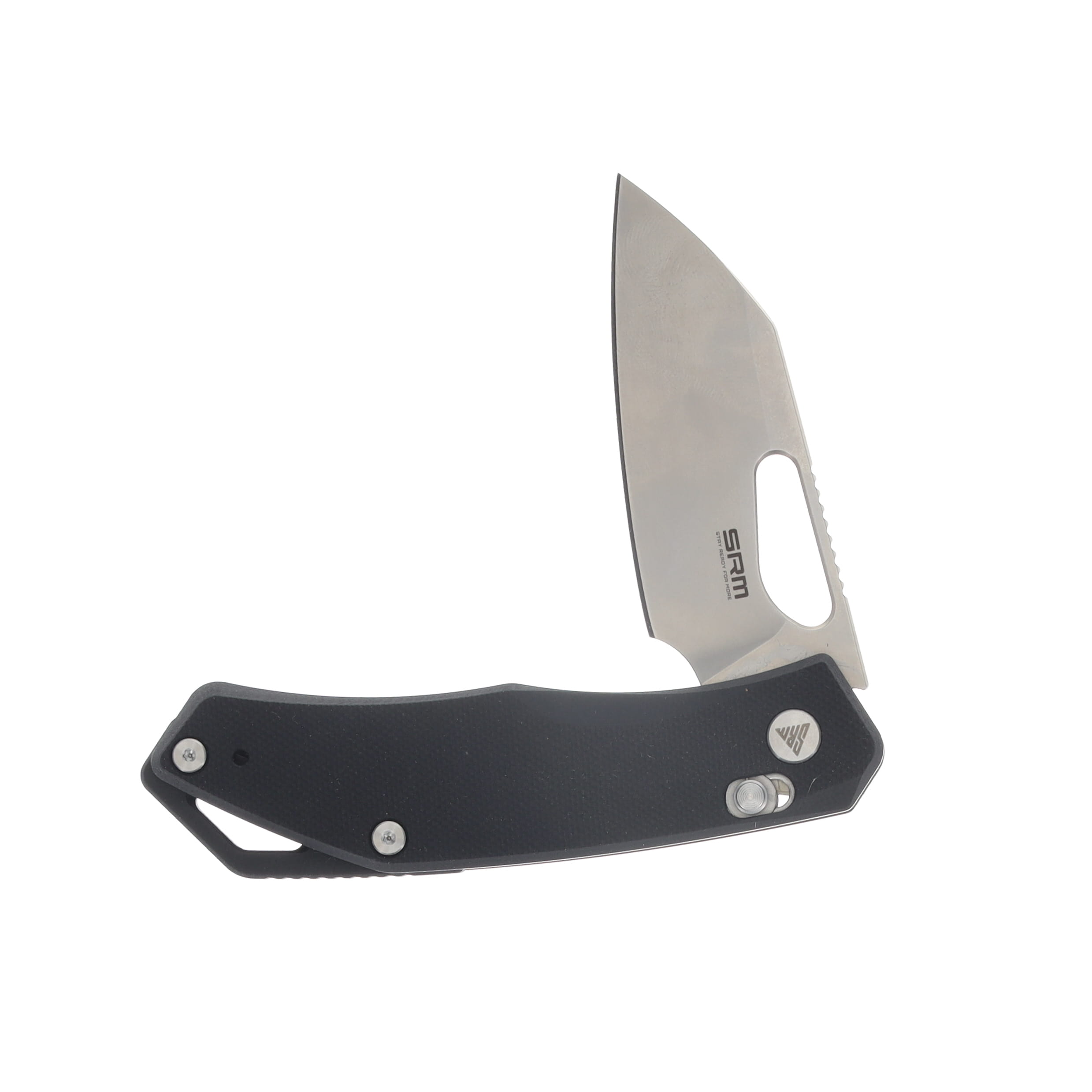 SRM Cub 261M-GB Folding Knife 2.87in Plain Bead Blasted Wharncliffe SRM-261M-GB View 3