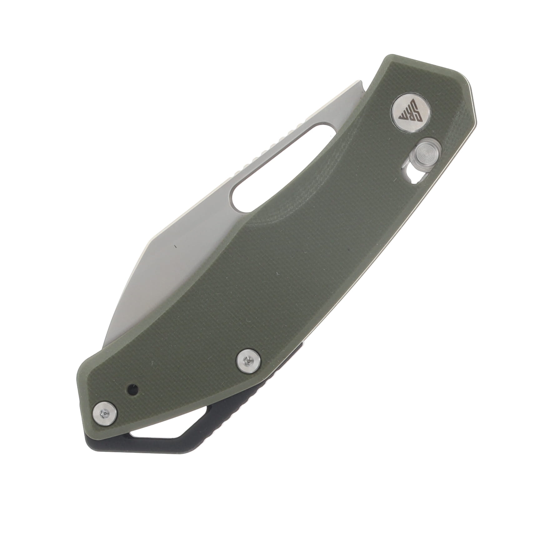 SRM Cub 261M-GP2 Green 2.87in Plain Bead Blasted Wharncliffe SRM-261M-GP2 View 5