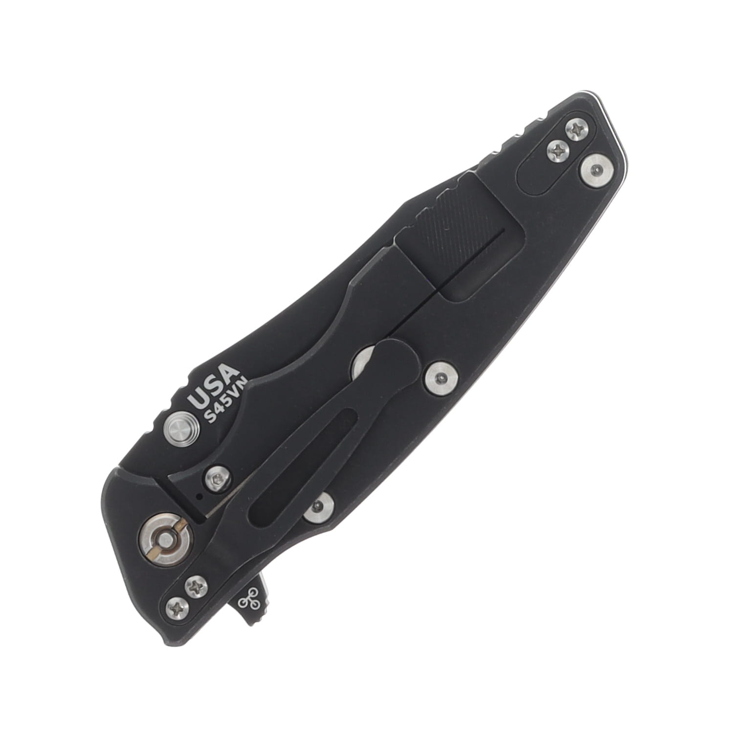 Hinderer 3.5 Eklipse Tri-way Folding Knife FDE G-10 Handle Battle Black DLC Spearpoint Blade KEK35SPEDLCTWBBKFDE View 5