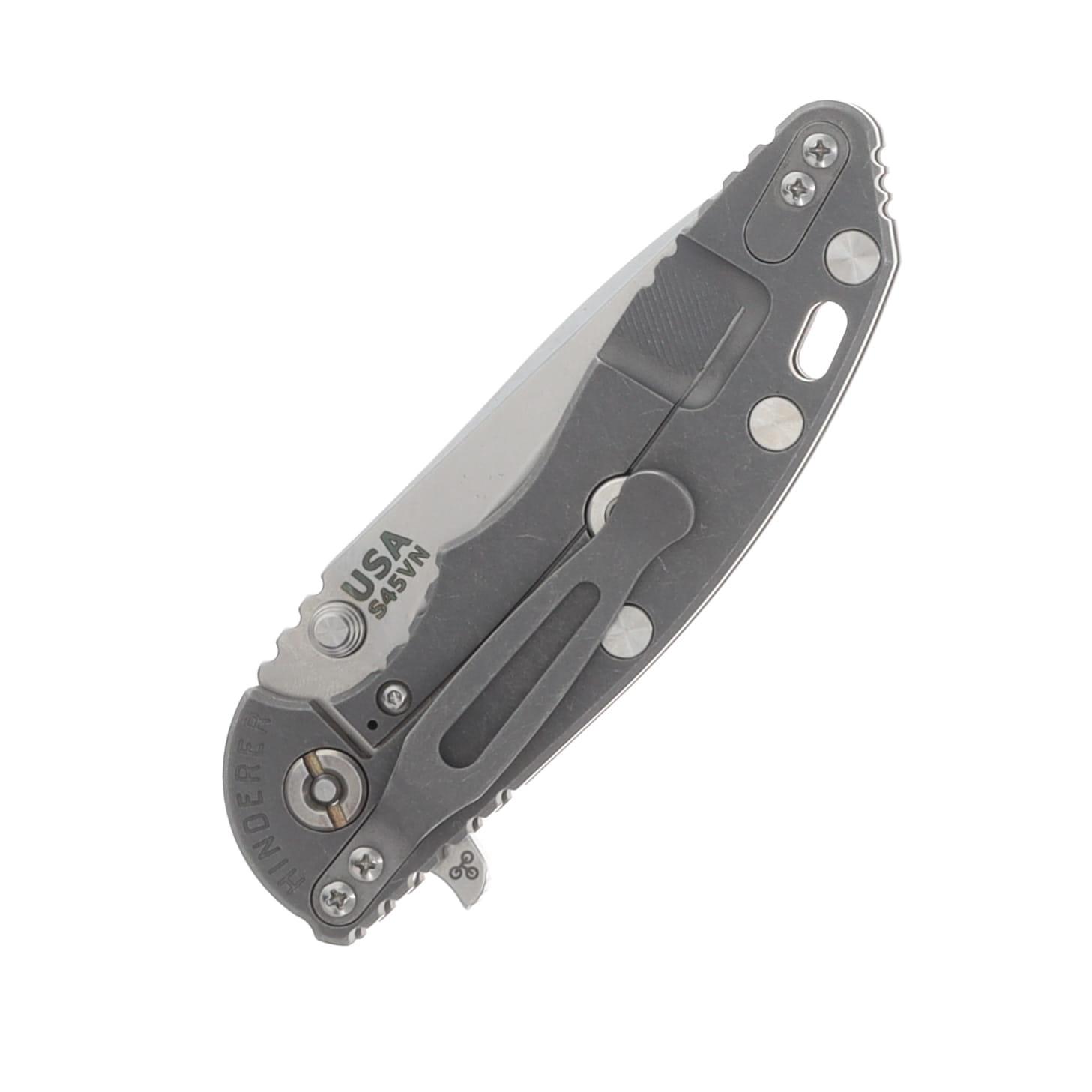 Hinderer 3.25 XM-18 Tri-Way Folding Knife Working Finish Coyote G-10 Handle SW Spear Point Blade KXM325SPEWFSWBLCY View 5