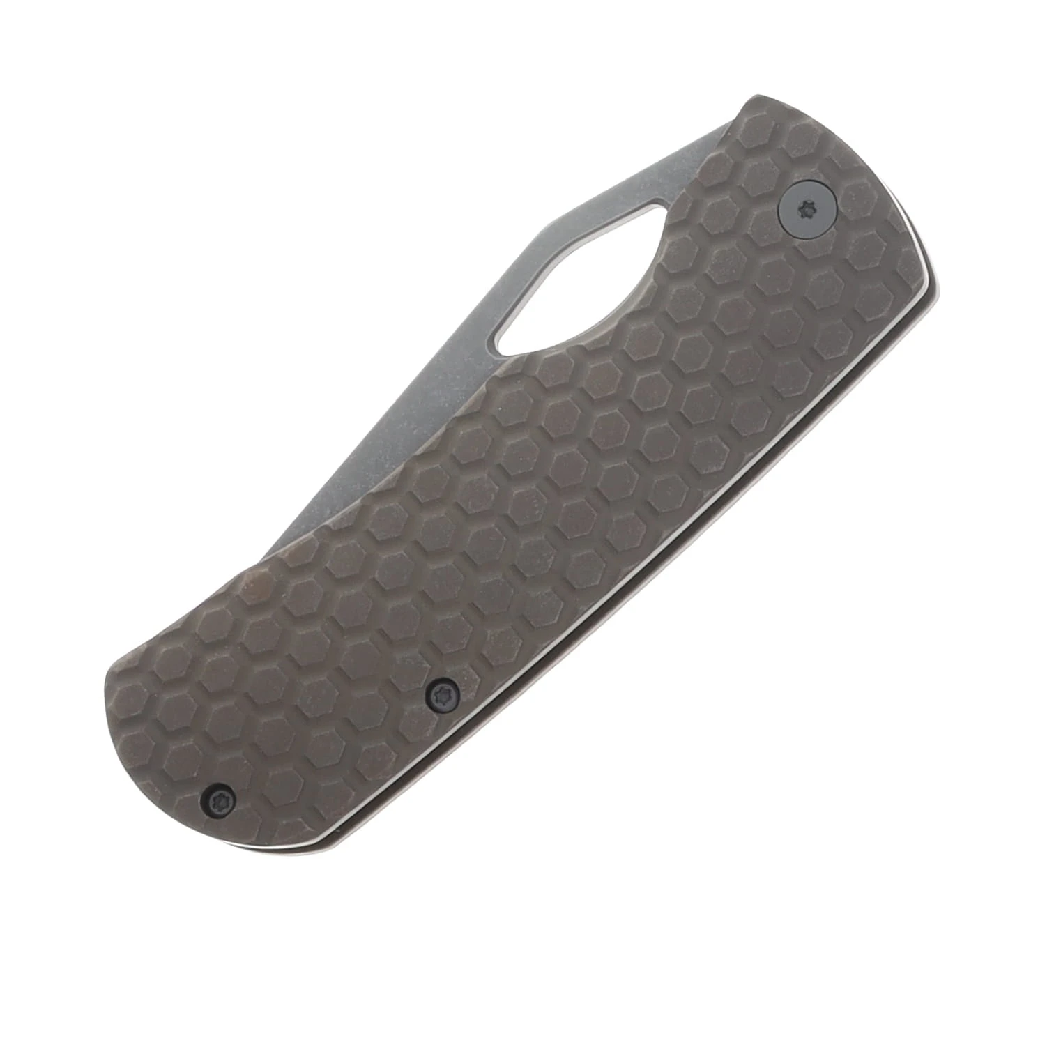 McNees 3.75 DX Dixon Folding Knife Honeycomb Bronze Atomic Handle MCDIXHONEYBZA View 4