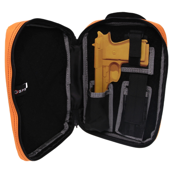 GPS Roadside Deceit & Discreet handgun Case Orange GPS-RSCKIT-OR View 3