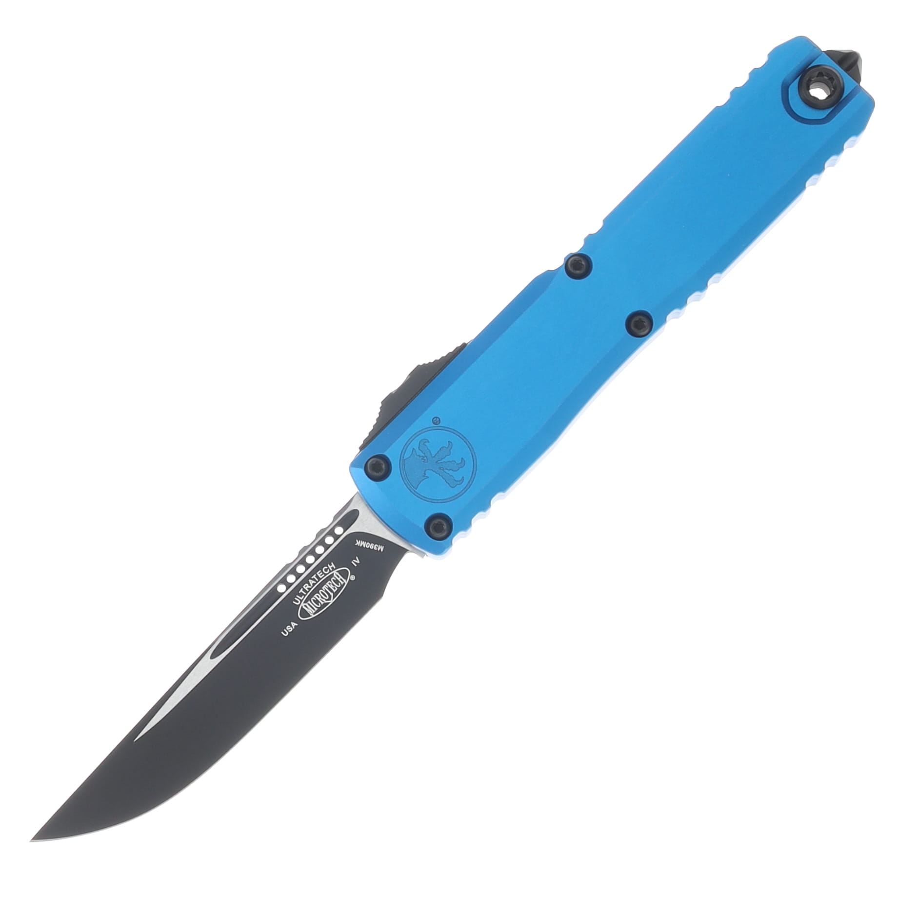 Microtech Ultratech GEN IV OTF Auto S/E Black Standard Blue AUMT112141BL View 1