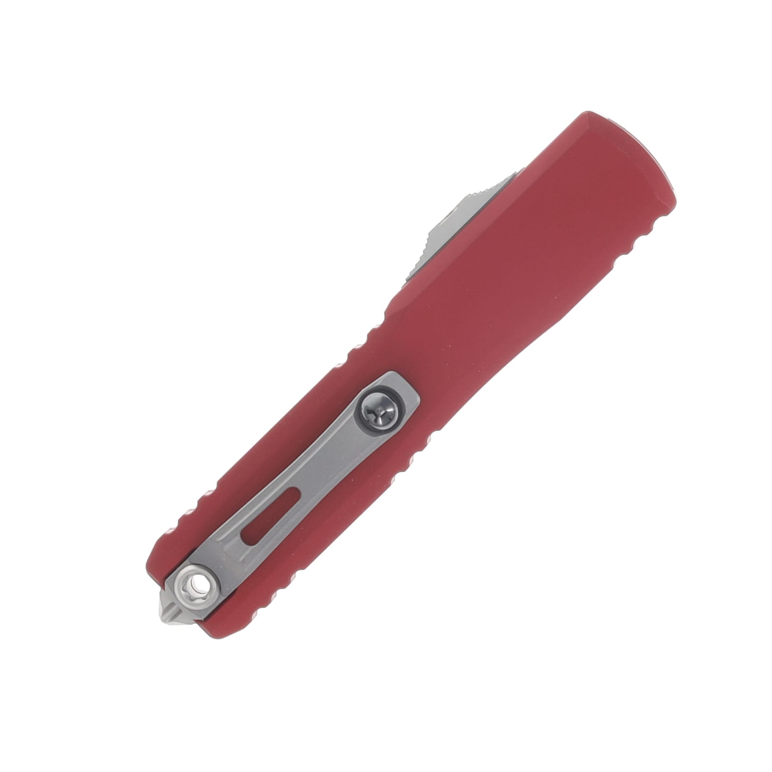 Microtech Ultratech GEN IV OTF Auto D/E Stonewash Standard Blade Merlot Handle AUMT1122410MR View 4