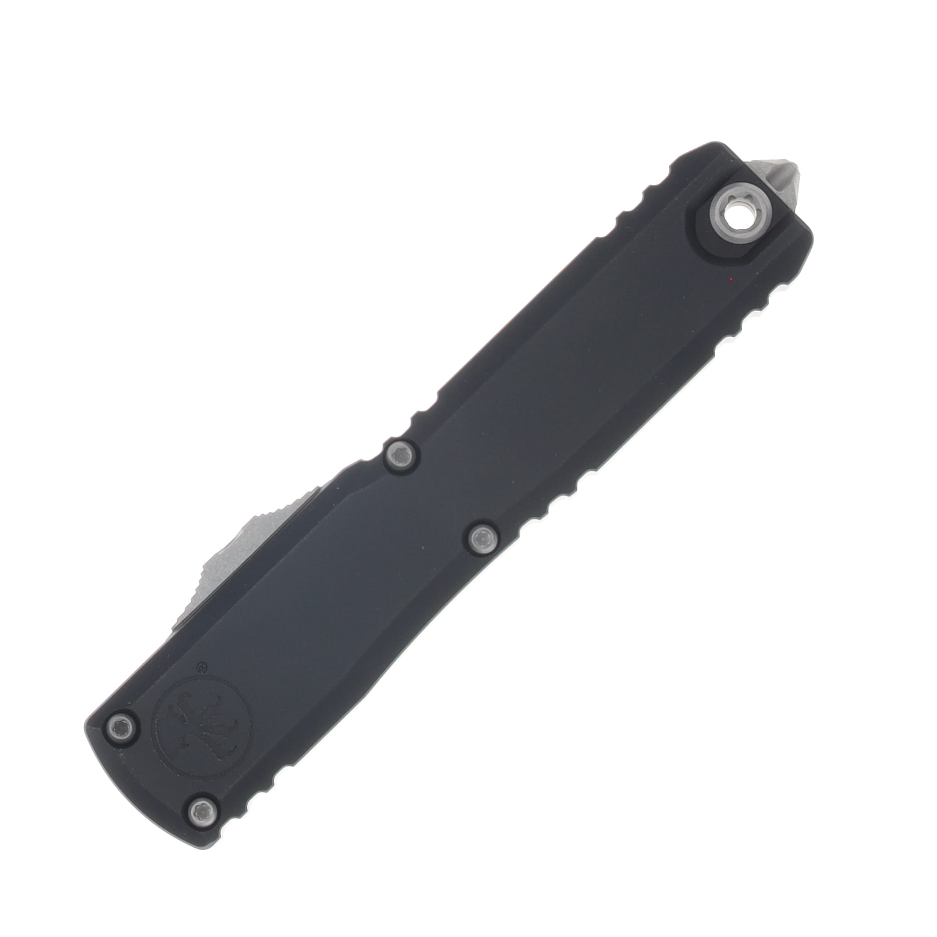 Microtech Ultratech GEN IV OTF Auto D/E Apocalyptic PS Blade Black Handle AUMT1122411AP View 4