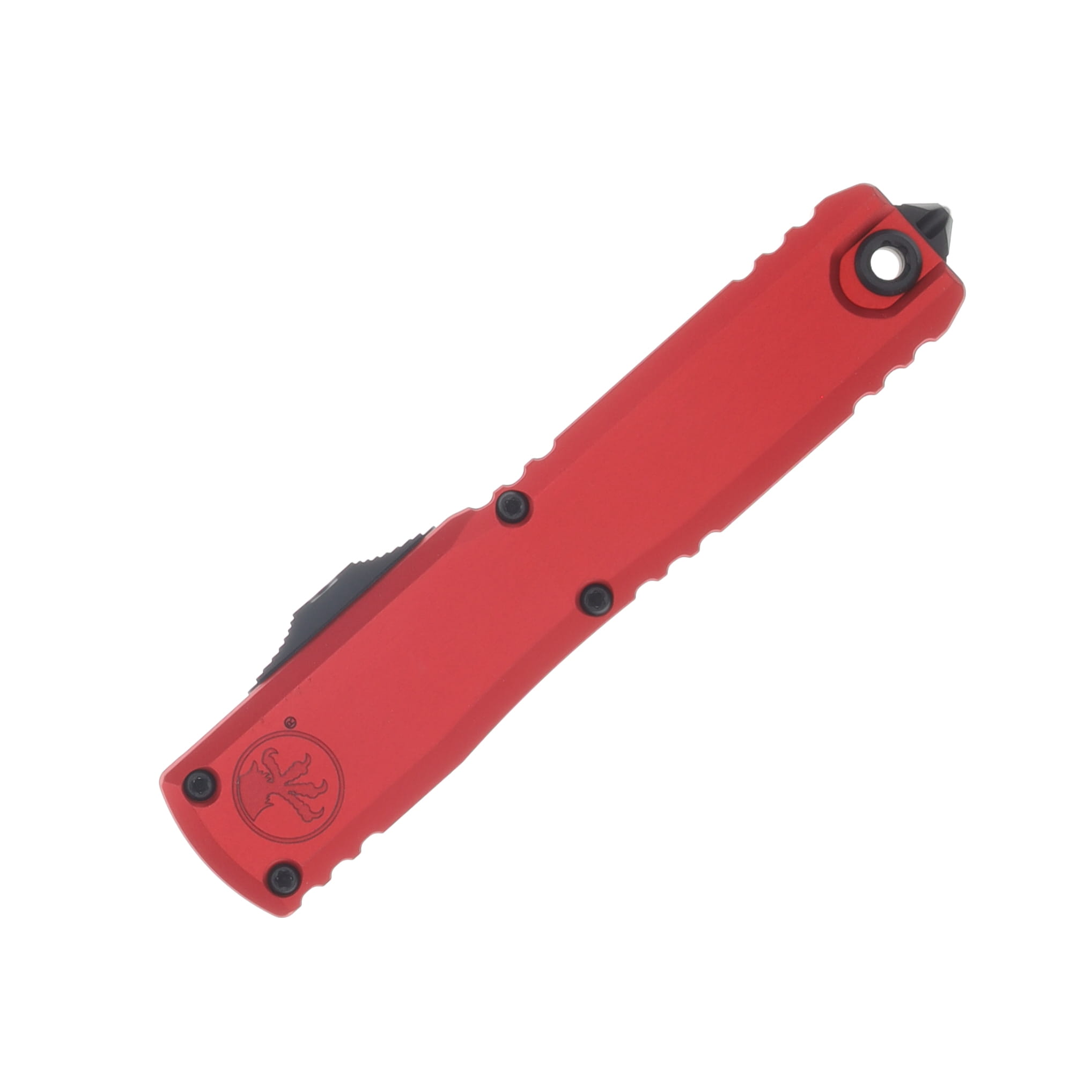 Microtech Ultratech GEN IV OTF Auto T/E Black Standard Blade Red Aluminum Handle AUMT112341RD View 4