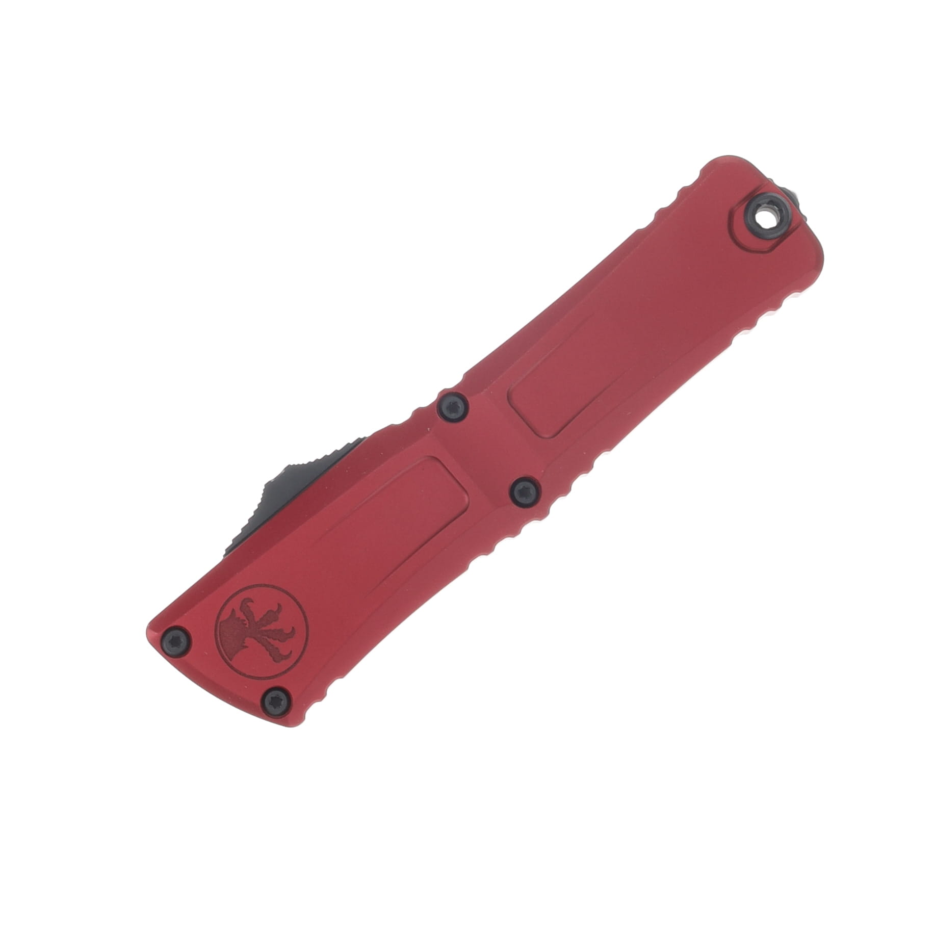 Microtech Combat Troodon GEN III OTF Auto S/E Black Standard Blade Merlot Handle AUMT11431MR View 4