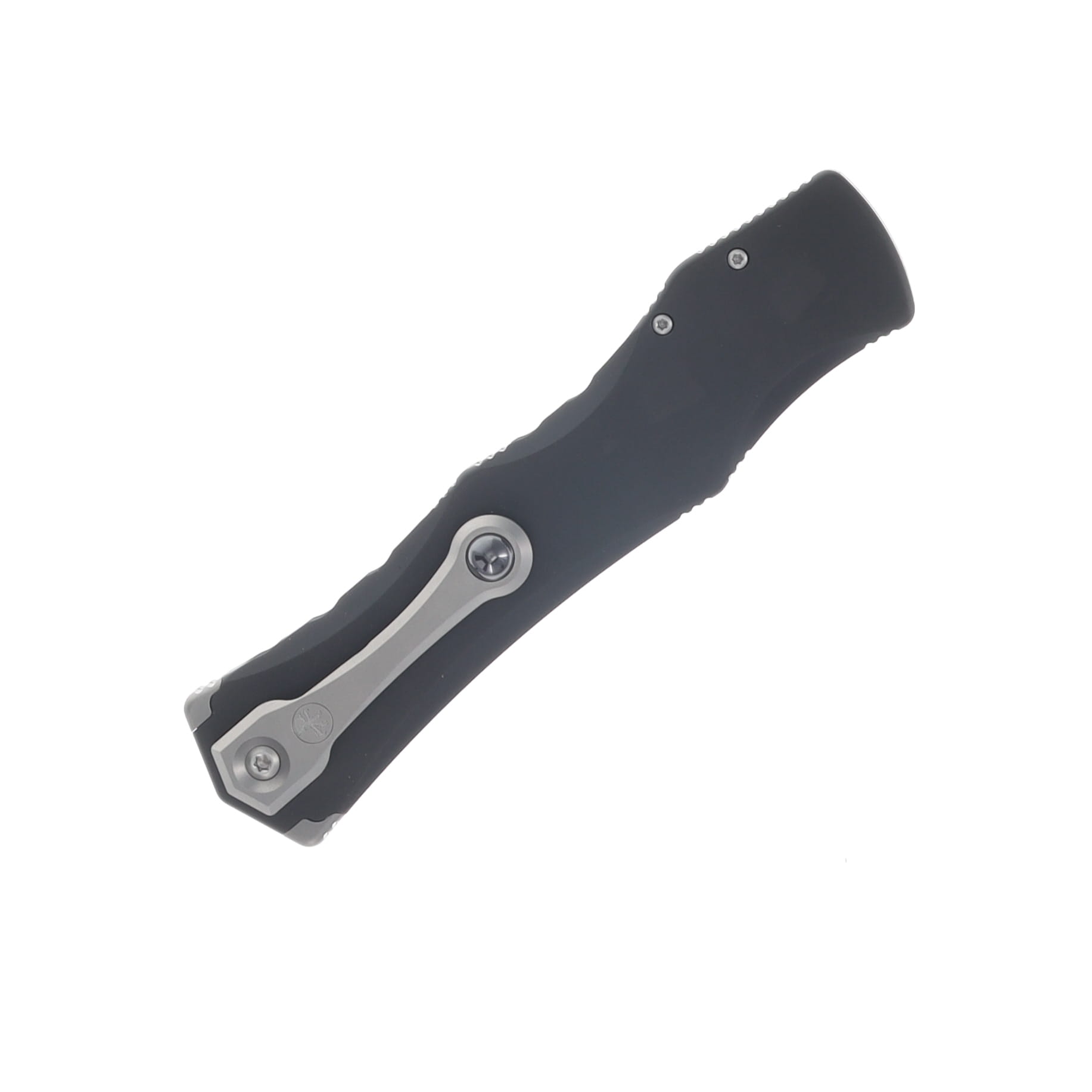 Microtech Halo IV OTF Auto S/E Marifone Select SW Finish Hardcoat Anodized Alloy Double Vapor Anodized Alloy Double Vapor Blast Stainless AUMT115010MS1 View 5
