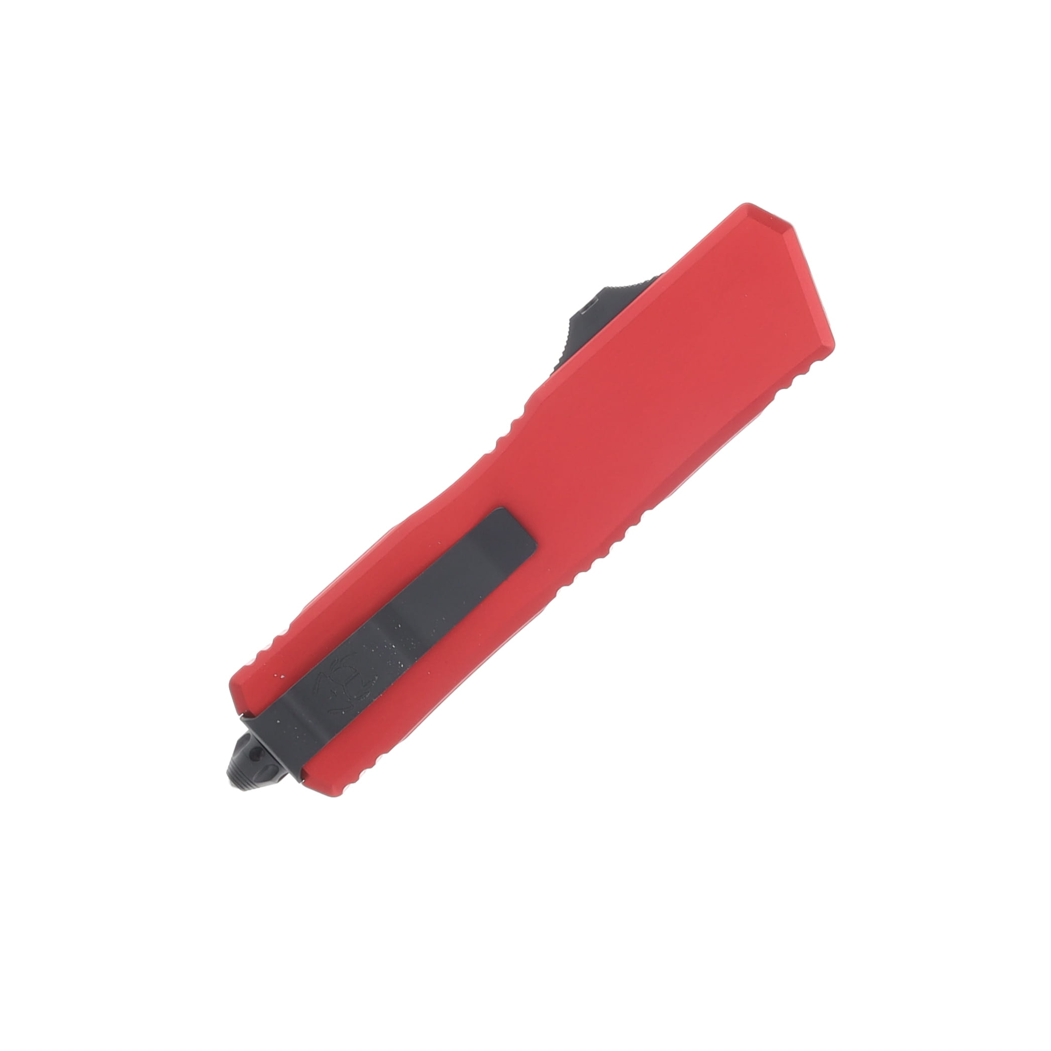 Microtech Scarab II GEN III Executive OTF Auto D/E Black Standard Blade Red Handle AUMT11751RD View 3