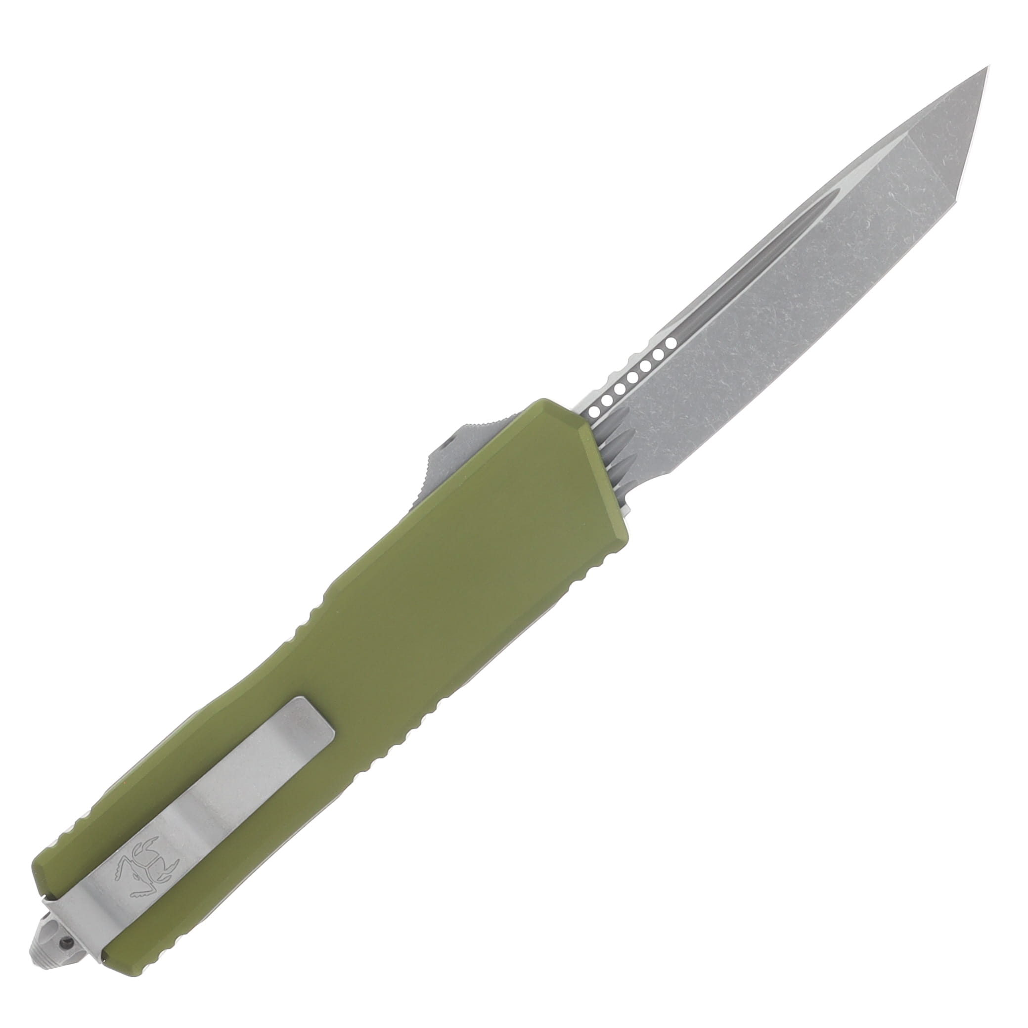 Microtech Scarab II GEN III Executive OTF Auto T/E Apocalyptic Standard OD Green AUMT117710APOD View 2