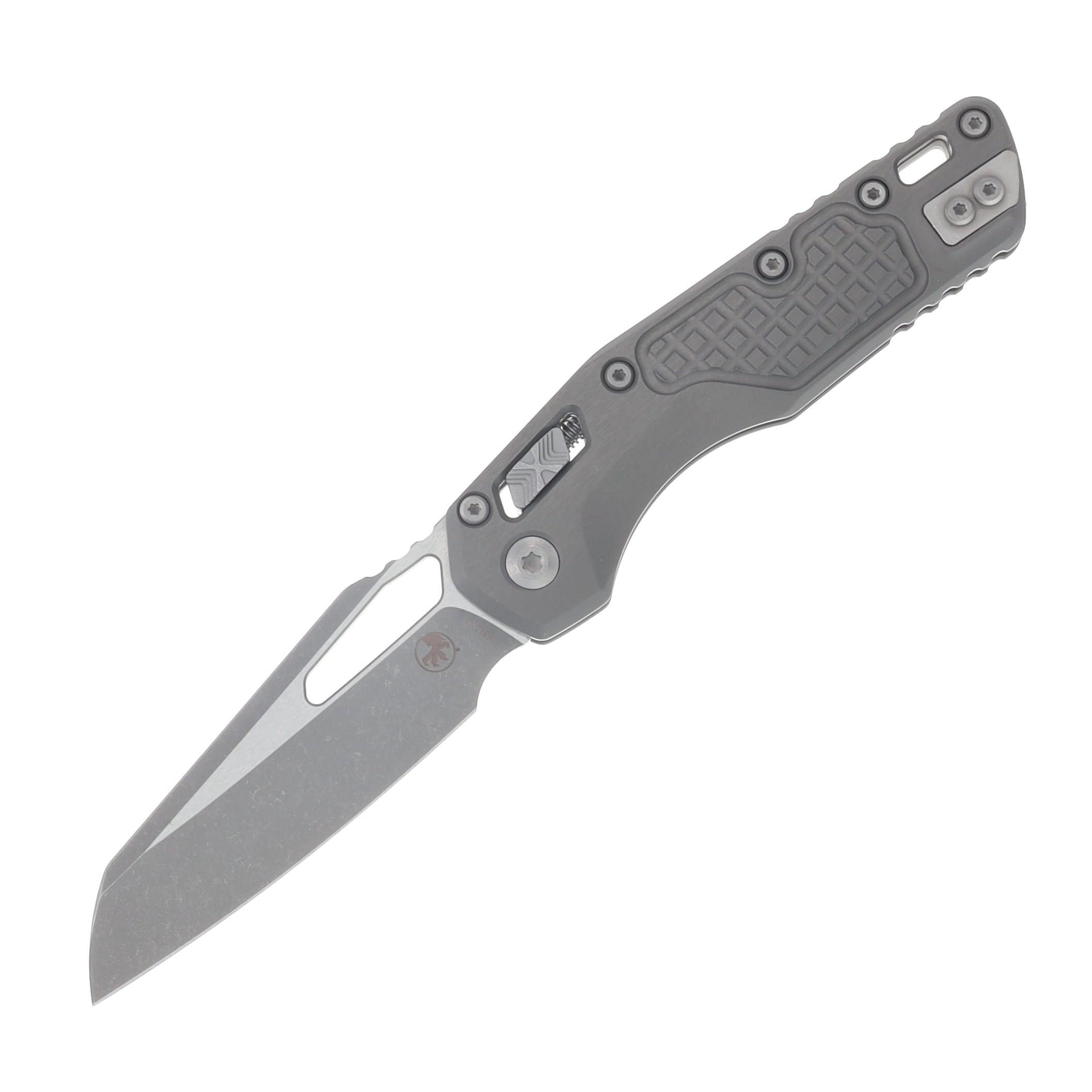 Microtech MSI S/E Folding Knife Natural Clear Frag Alum - Apoc. Blade MT21010APFRNC View 1