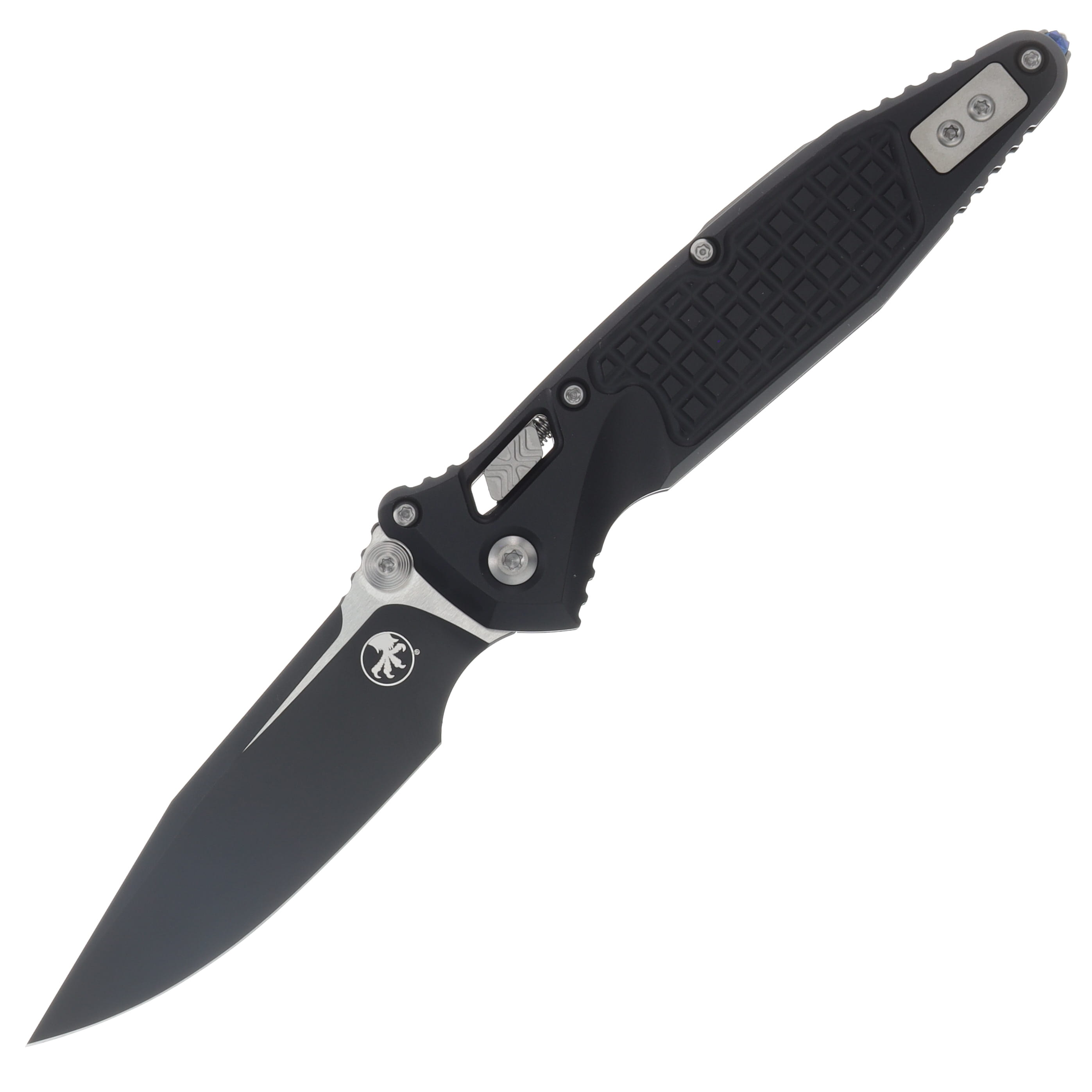 Microtech Socom Elite RAM-LOK Manual Folder S/E Black Blade Black Frag Aluminum MT160RL1FR View 1
