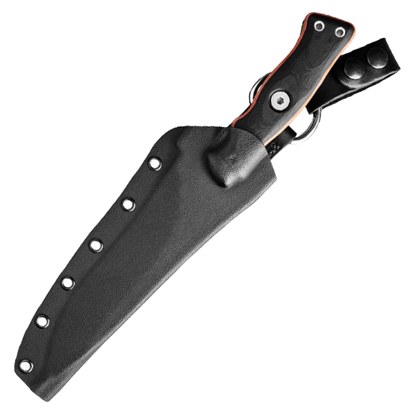 TOPS Operator 7 Fixed Blade Tan/Black G10 7.25in Bronze Drop Point TPOP7-03 View 2