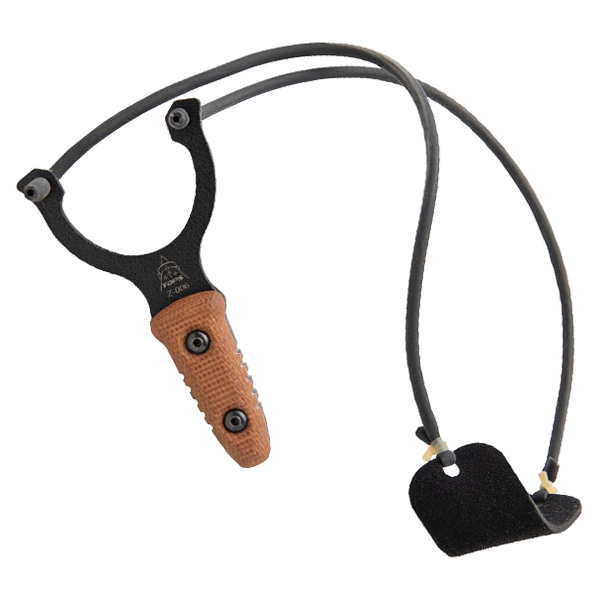 TOPS Mini Sling Slingshot – Compact Steel Pocket Plinker TPMSLI-01 View 1
