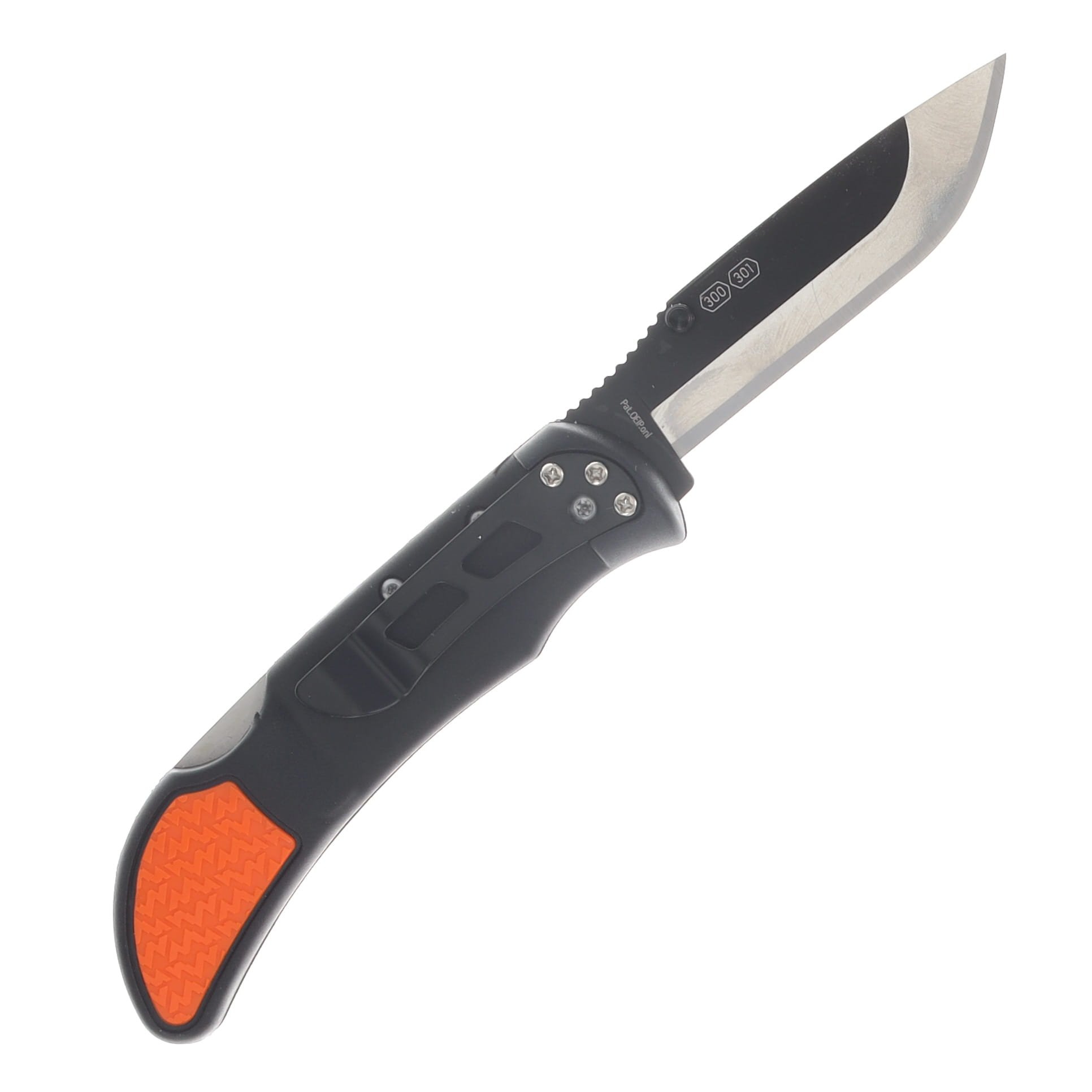 Outdoor Edge Razor Orange – Black 3in Plain Dual Drop Point – Game Shears OEP26R30GS-2C View 8