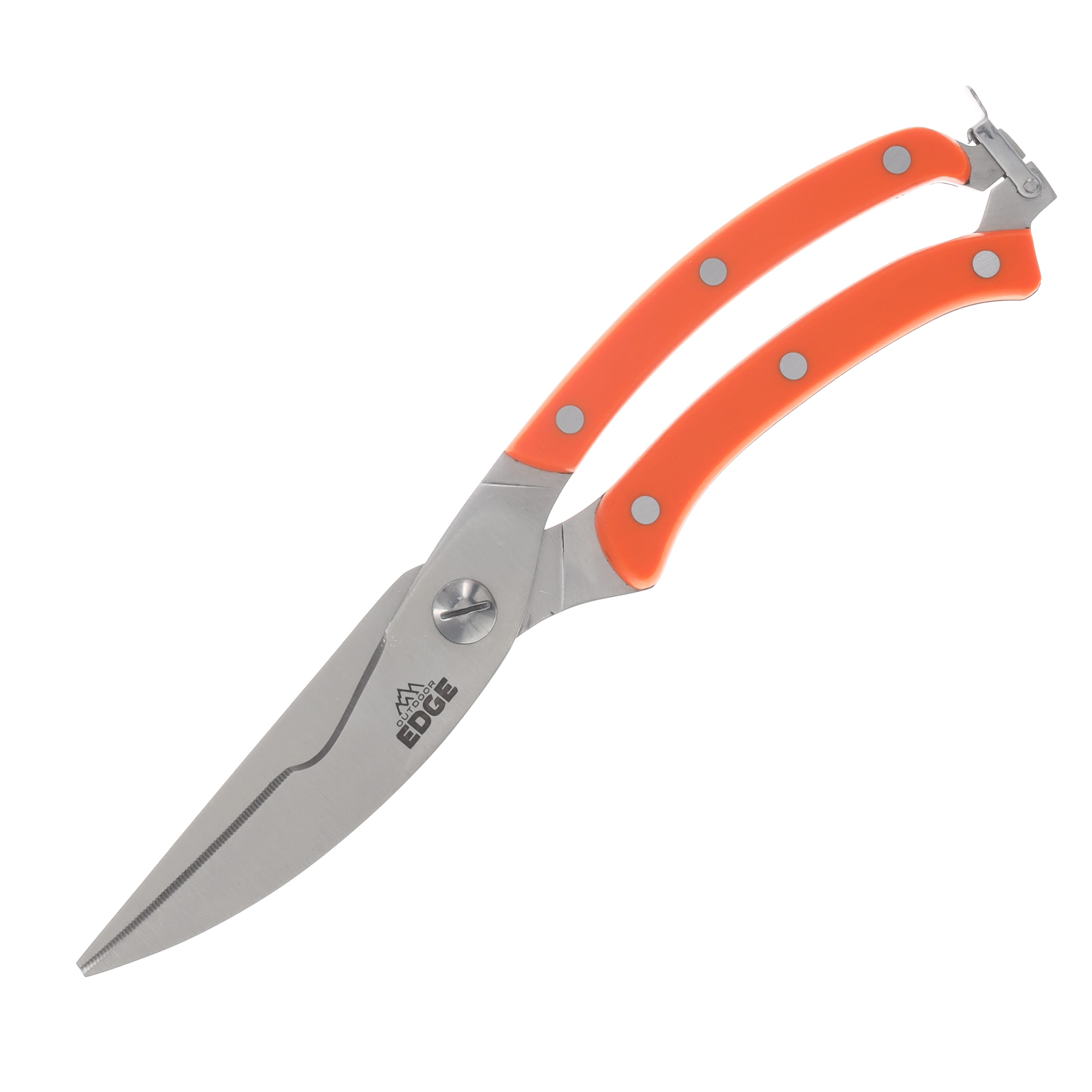 Outdoor Edge Razor Orange – Black 3in Plain Dual Drop Point – Game Shears OEP26R30GS-2C View 3
