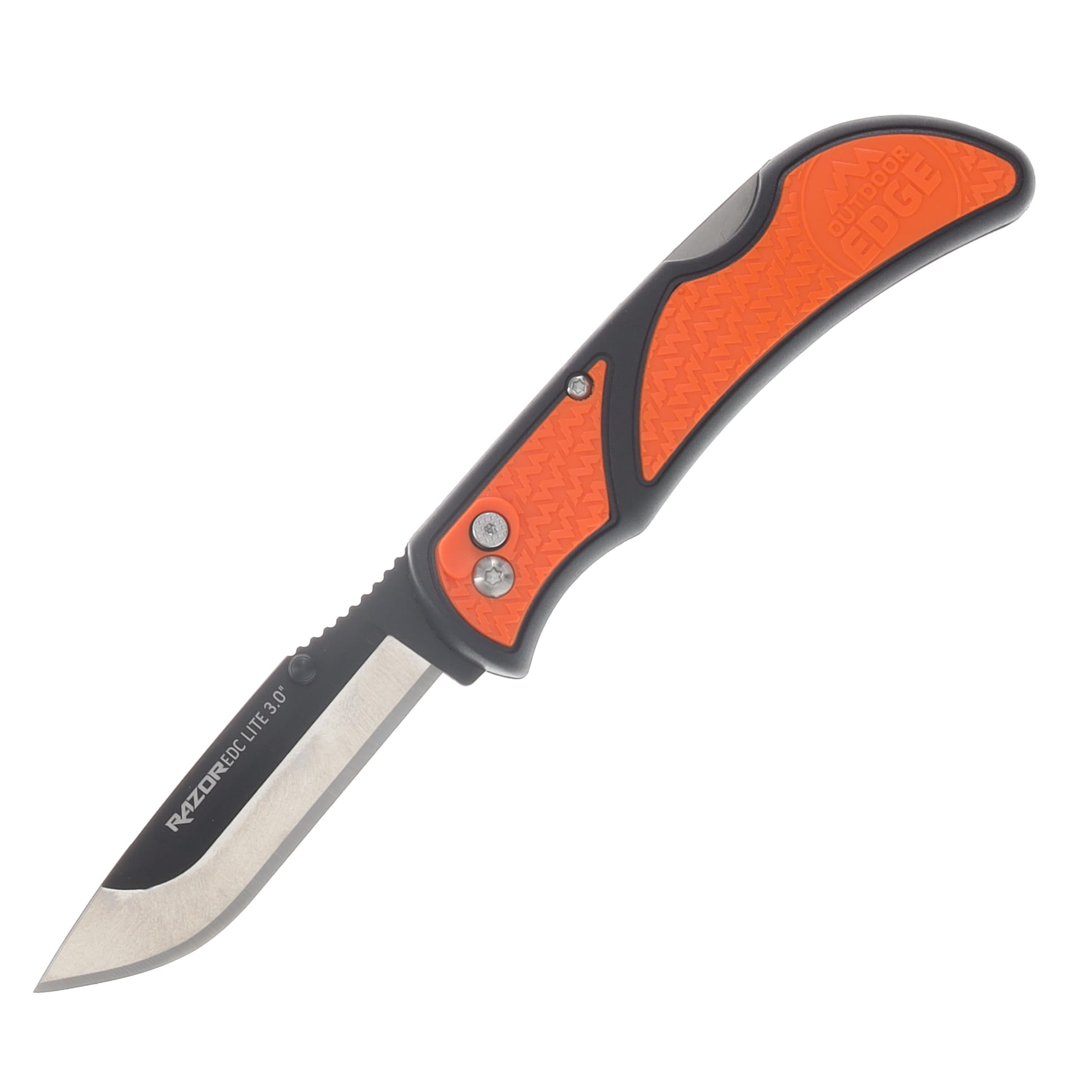 Outdoor Edge Razor Orange – Black 3in Plain Dual Drop Point – Game Shears OEP26R30GS-2C View 7
