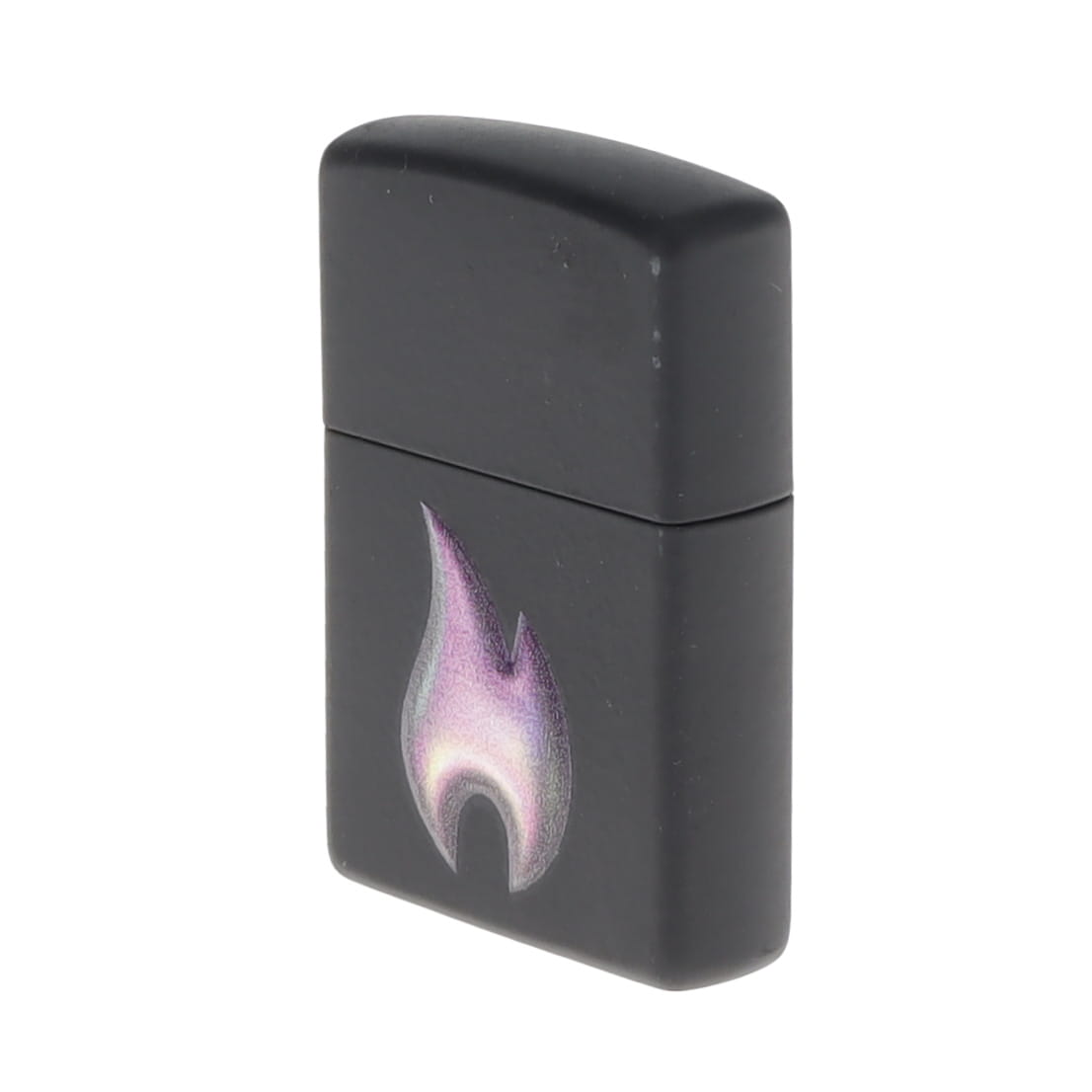 Zippo Flame Design Black Matte Purple Flame ZP46965 View 7