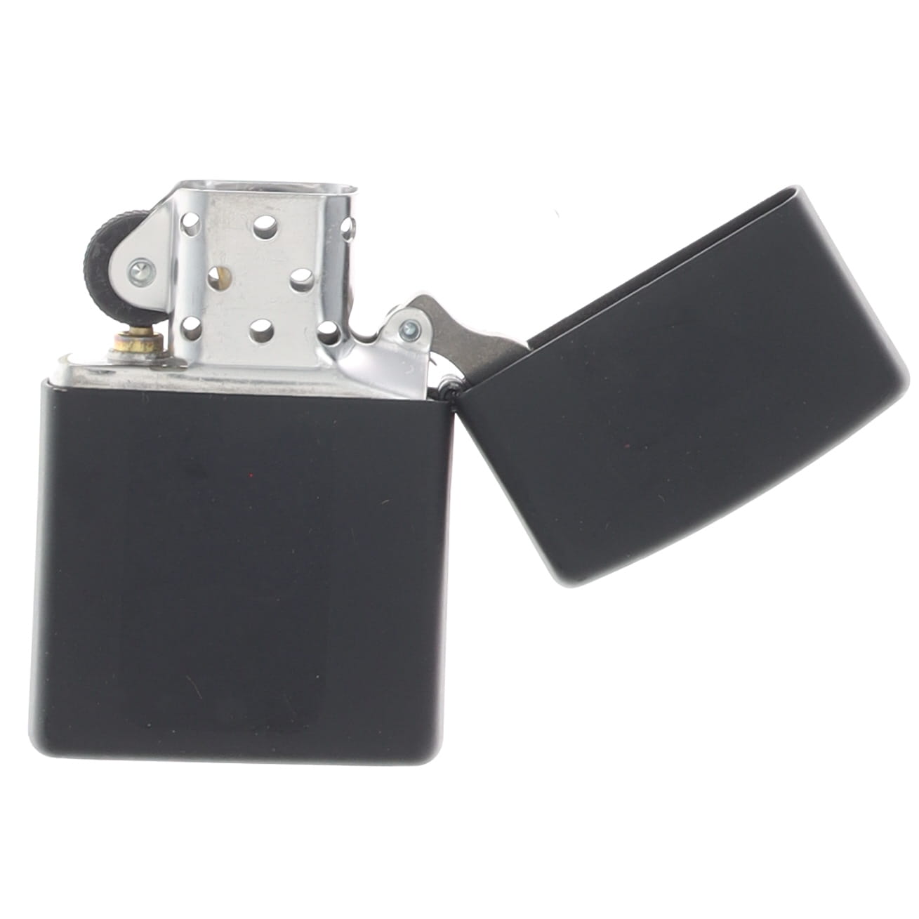 Zippo Flame Design Black Matte Purple Flame ZP46965 View 4