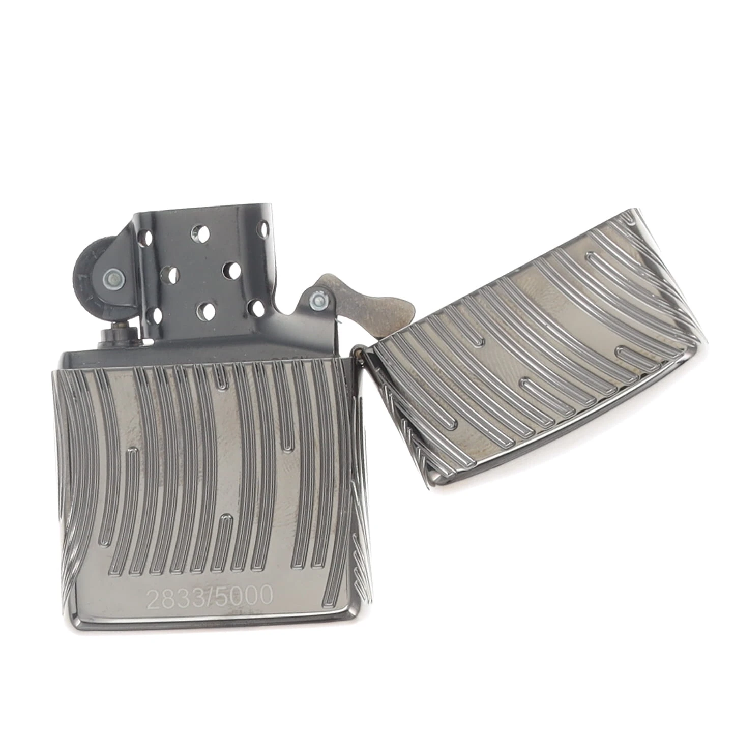 Zippo 2026 COY -Generations- Americas Black Ice Epoxy Flame Inlay ZP47218 View 7