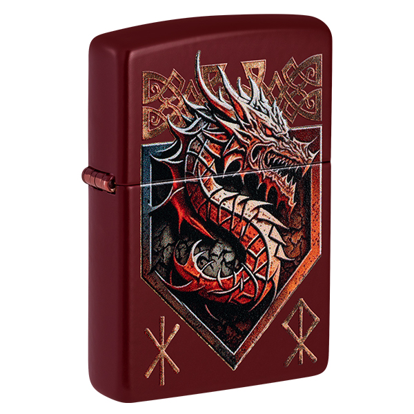 Zippo Red Dragon Design Merlot Base ZP47136 View 8